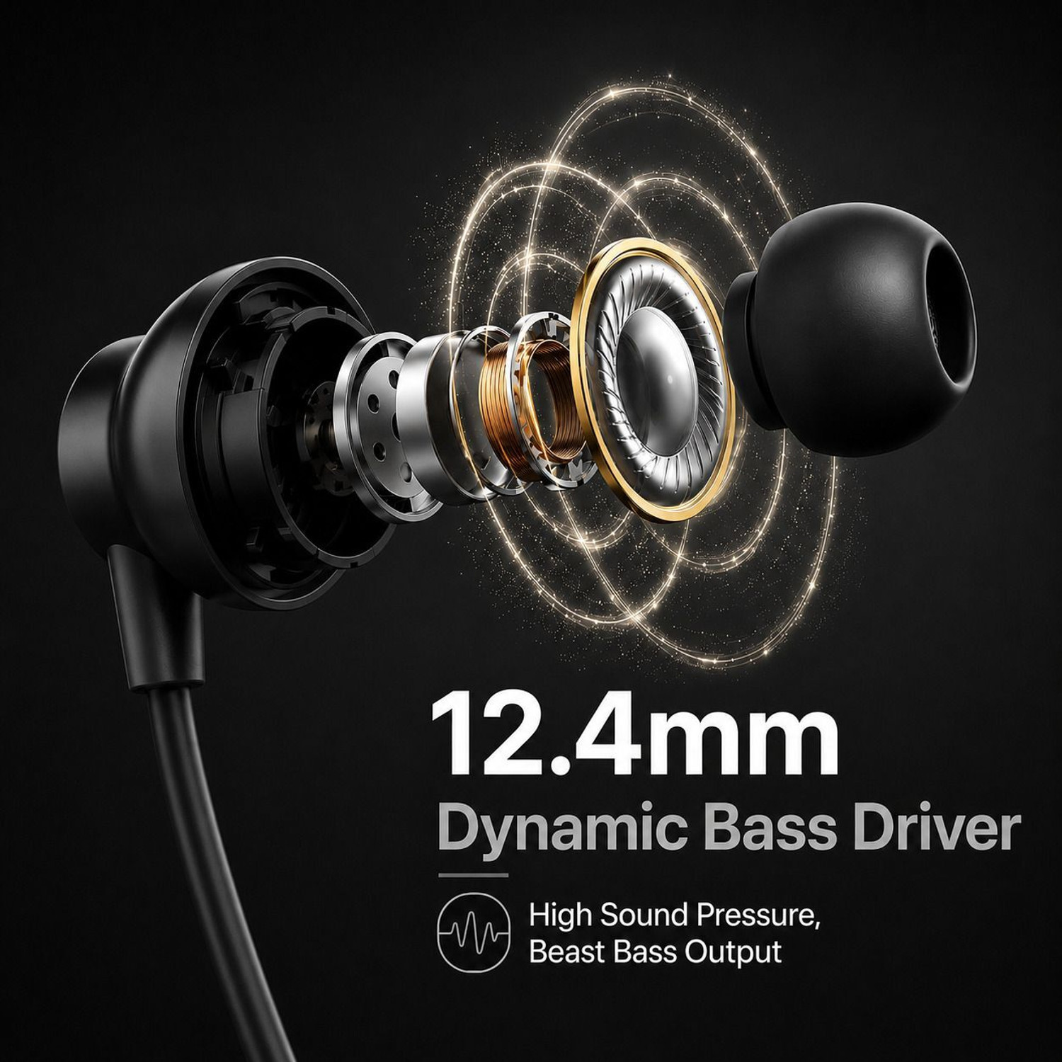 Image of OUBON Bluetooth Neckband CL-70 With 60Hrs of playtime, With ENC Bluetooth