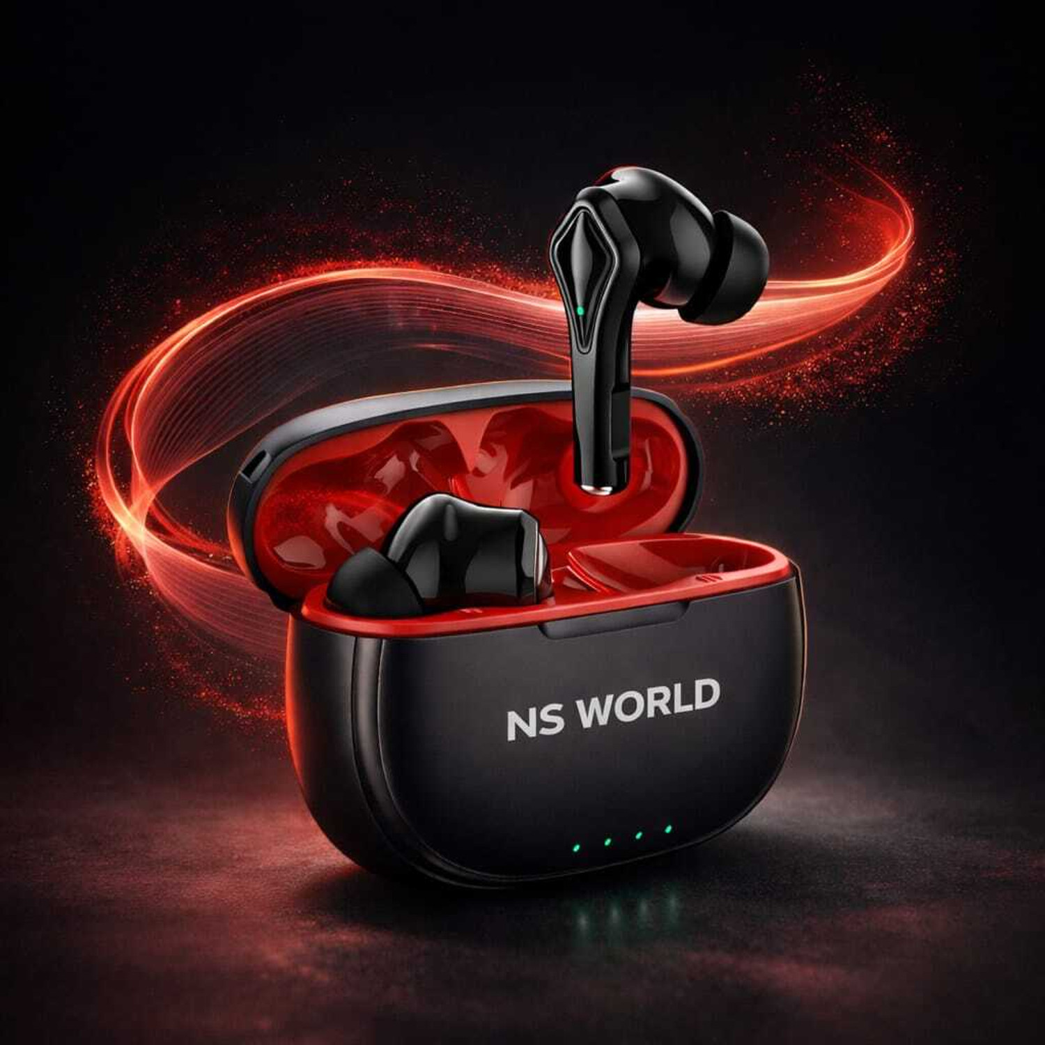 Image of NS WORLD Thar Roxx TWS Earbuds with Mic | Game On | Touch | Type-C | Wireless Earphones Bluetooth Gaming