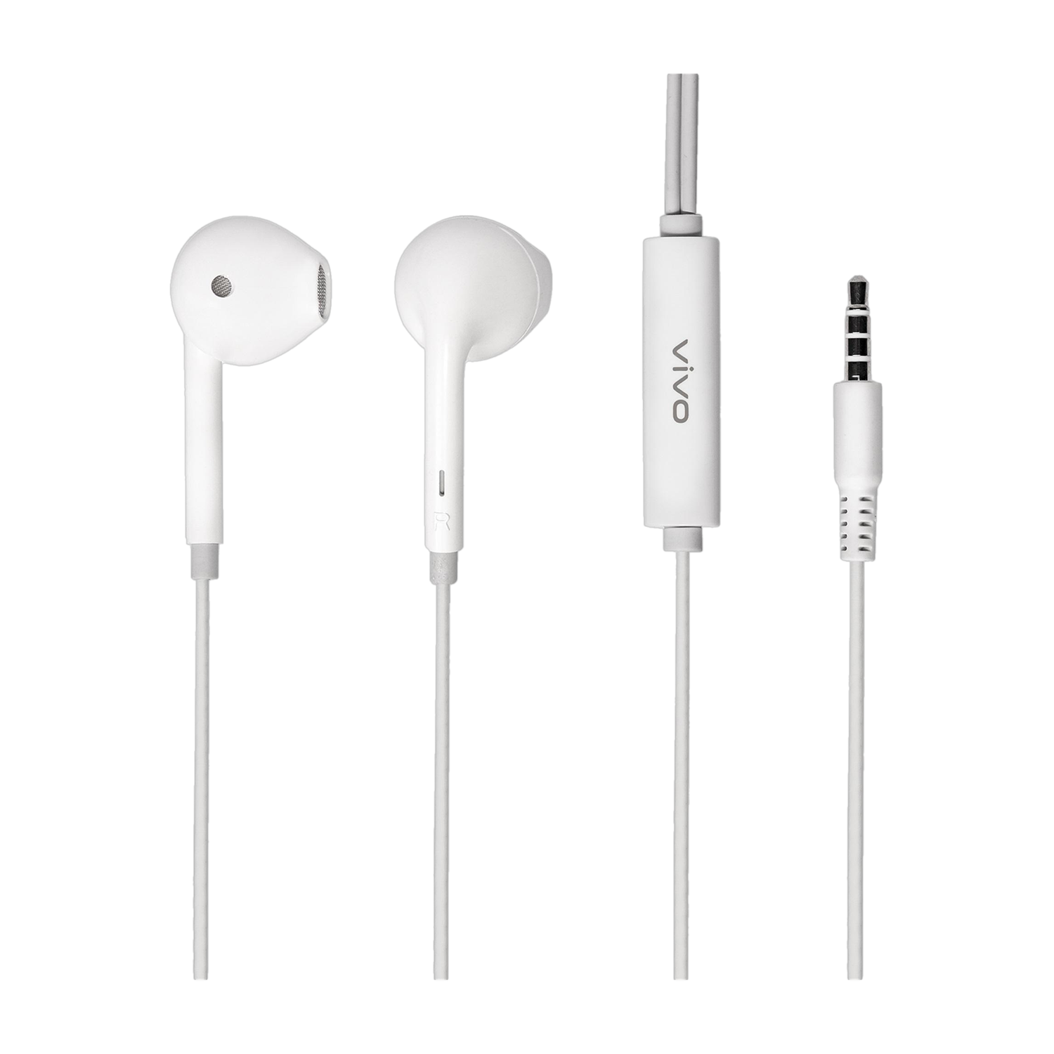 vivo XE160 Wired Earphones with 3.5mm jack & mic - Image 1