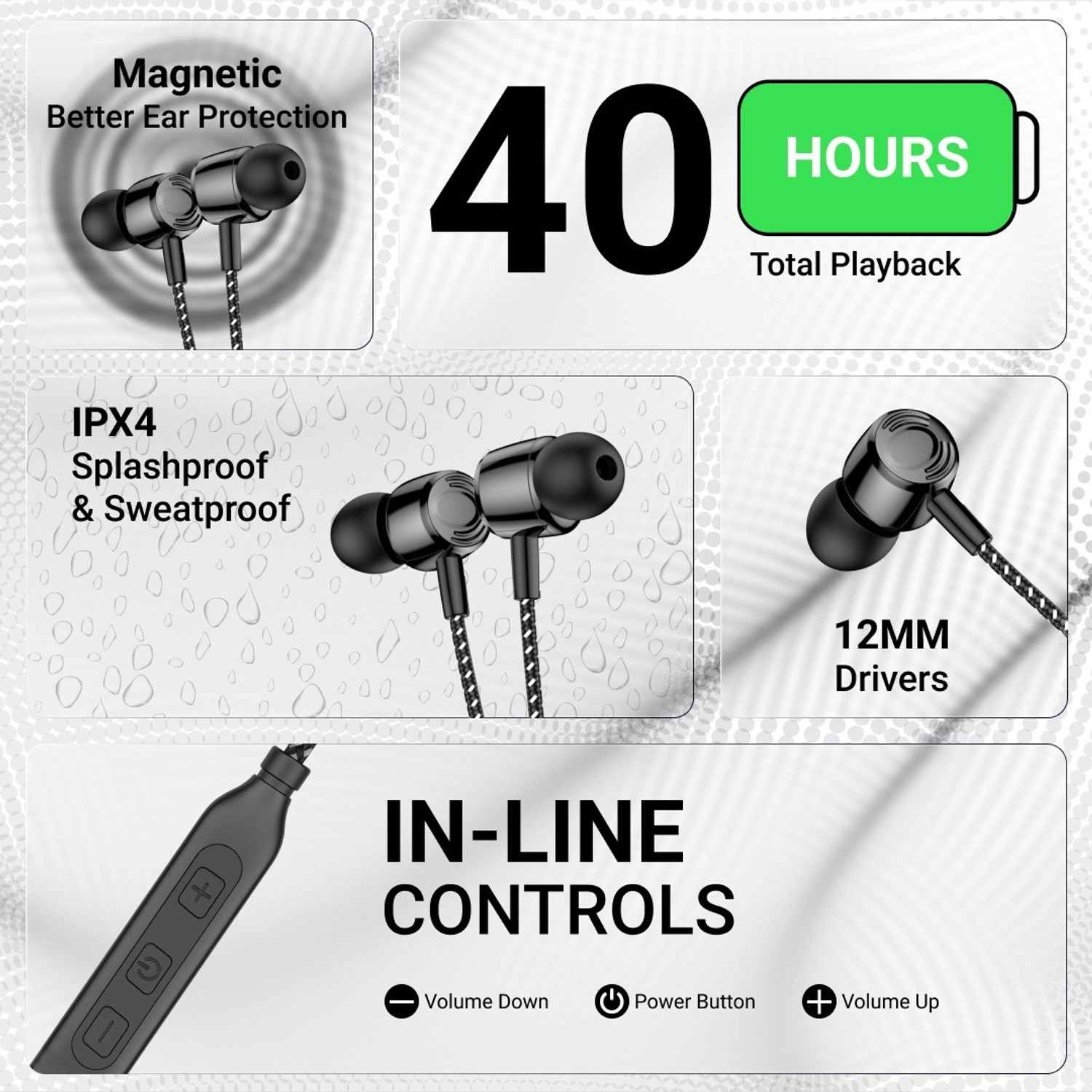 Image of L-creat tf-450 bluetooth hi sound and long battery backup 40HR Bluetooth