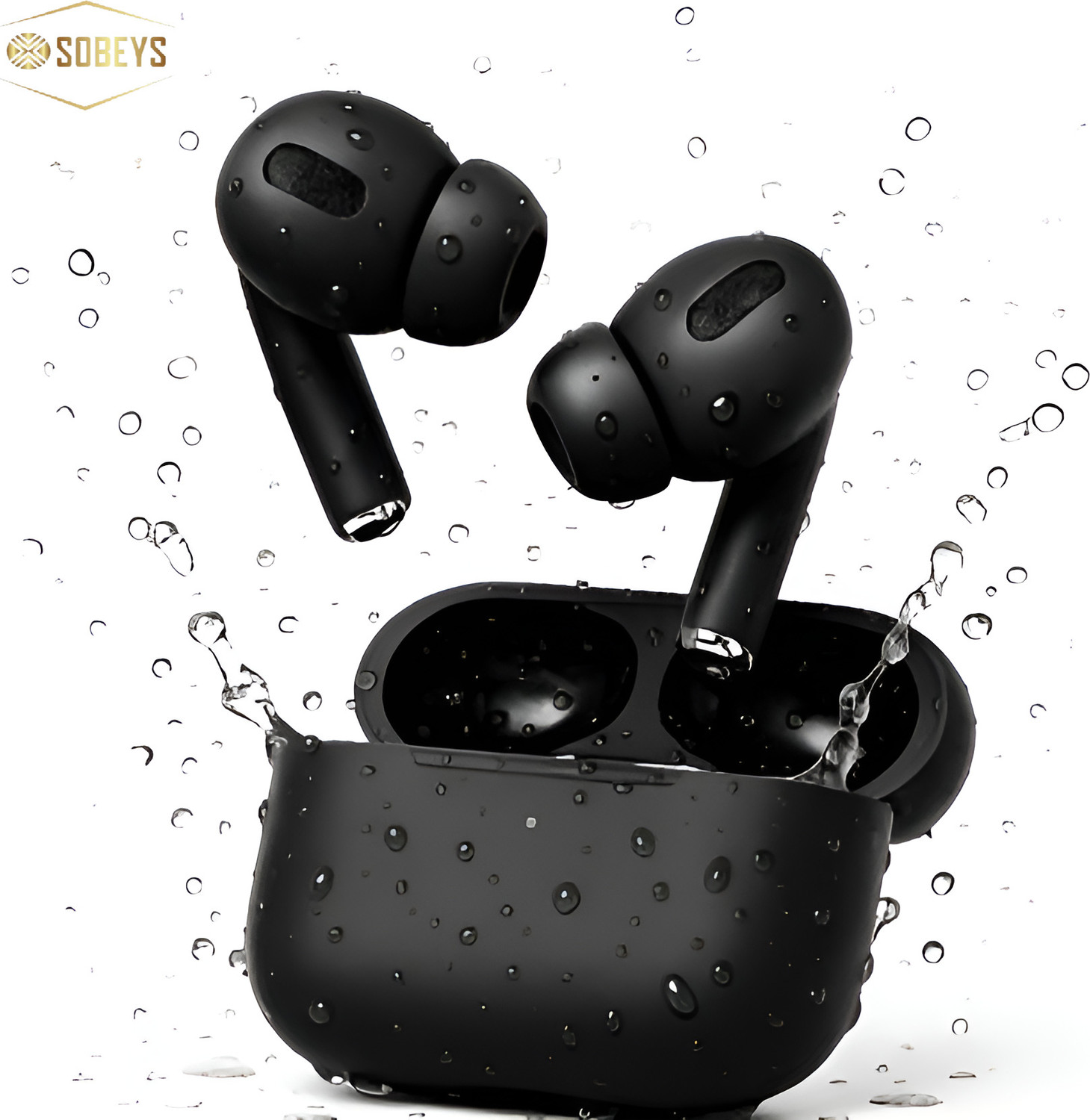 Image of SOBEYS Ultrapod ANC /ENC Airdops Earbuds with 50 Hrs Playtime Bluetooth