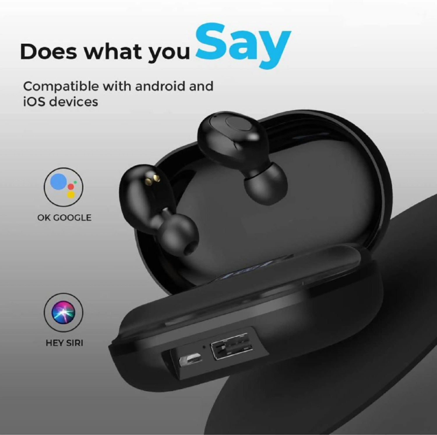 Image of GUGGU Bluetooth Earbuds with Crystal Clear Audio and Comfortable Fit BB140 Bluetooth