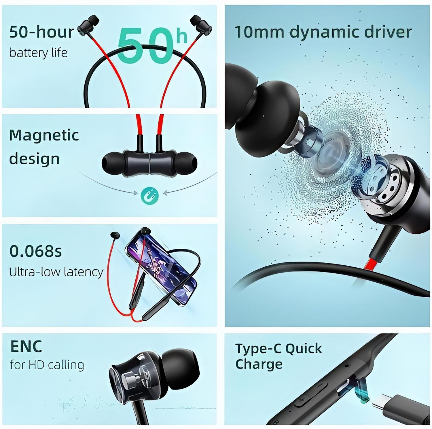 Image of Shivay Enterprises NEW ANC TWS, Ear buds with 48HRS Battery, Fast Charge, Blutooth & Mic.A1 570 Bluetooth