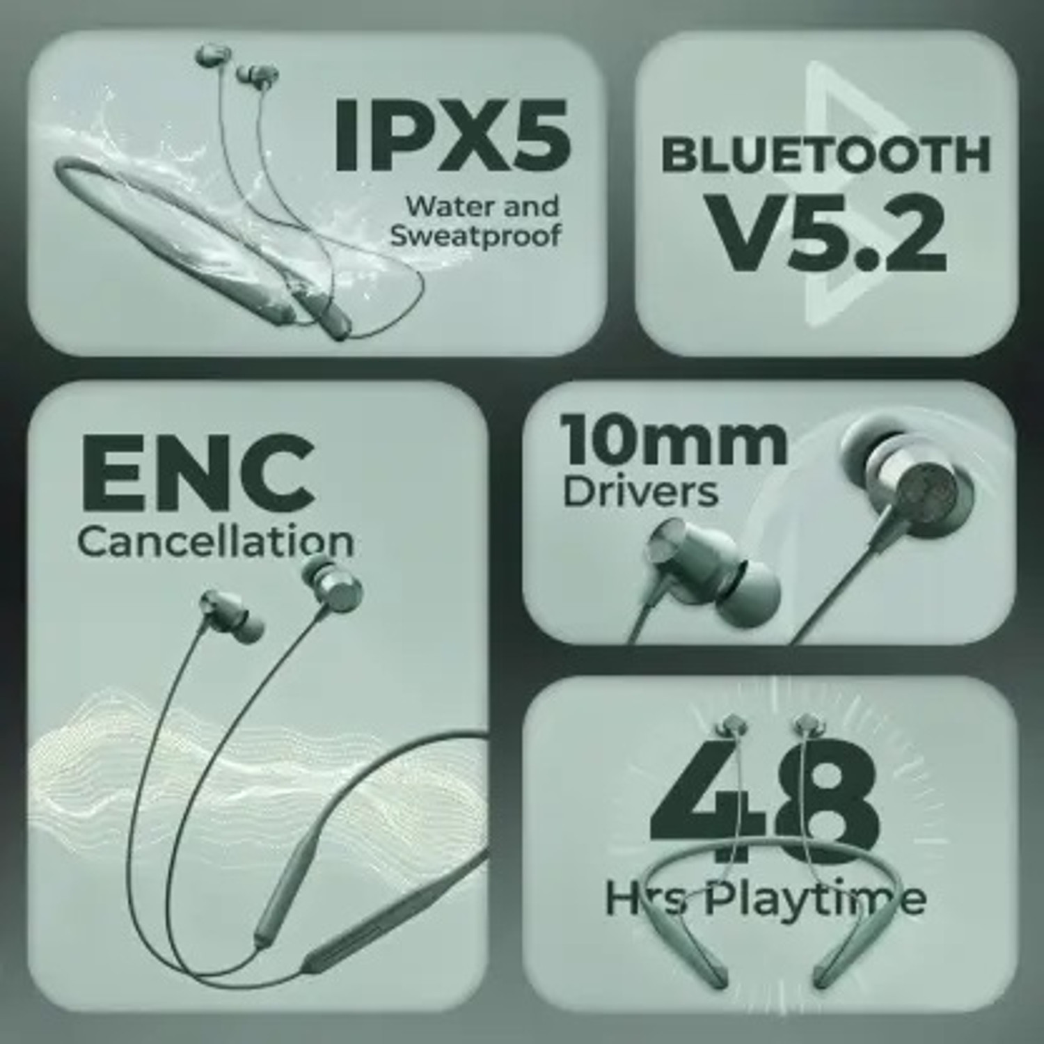 Image of Boltune z2 bluetooth, 48Hrs Battery Life, high bass fast charge Bluetooth
