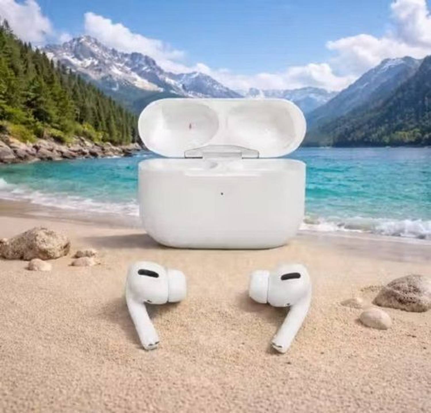 Radhe Wireless Earbuds with ENC Mic and Charging Case Bluetooth