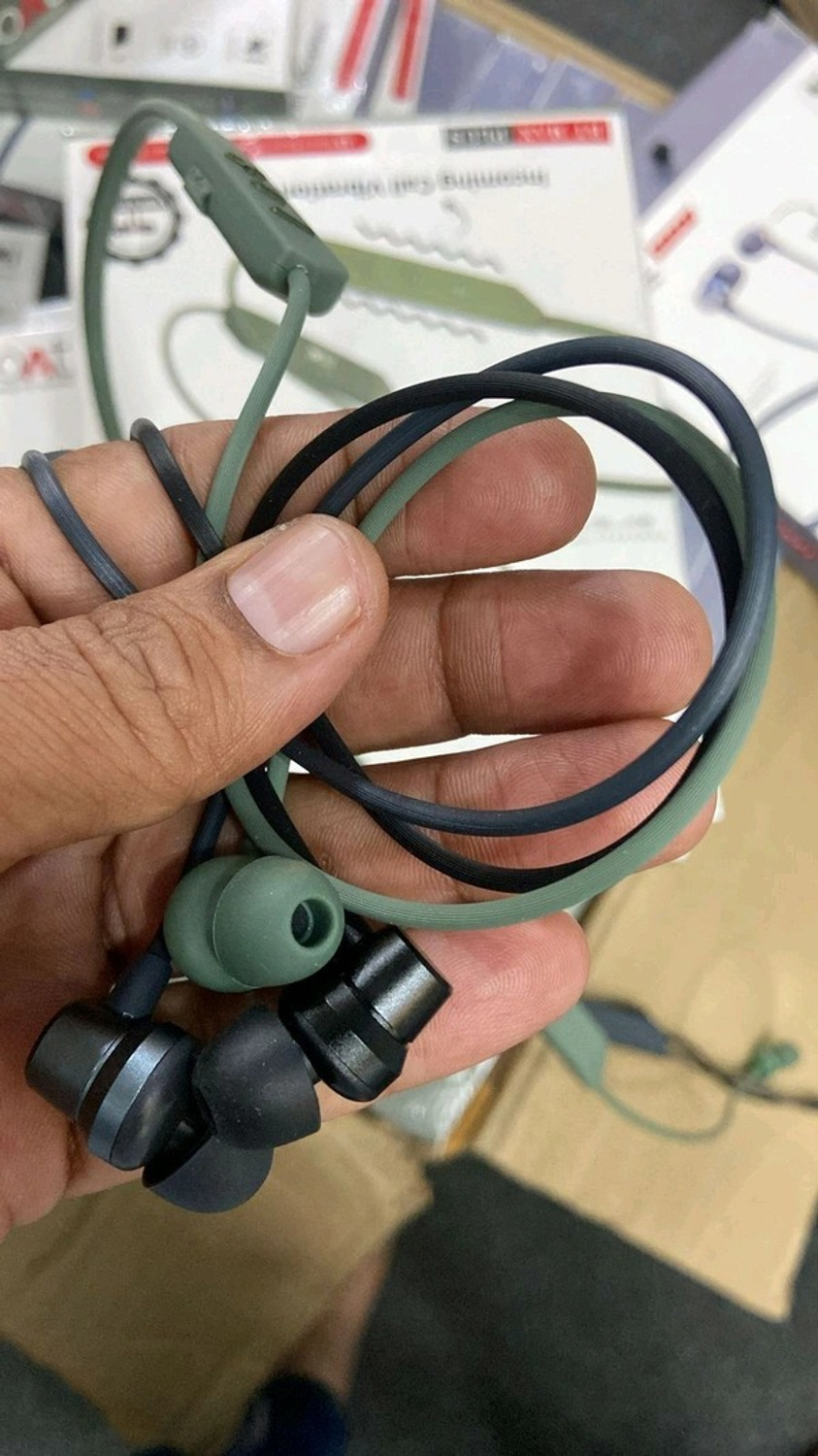Image of boAt bt max plus Wireless Bluetooth Neckband Earphones #113 Bluetooth Headset