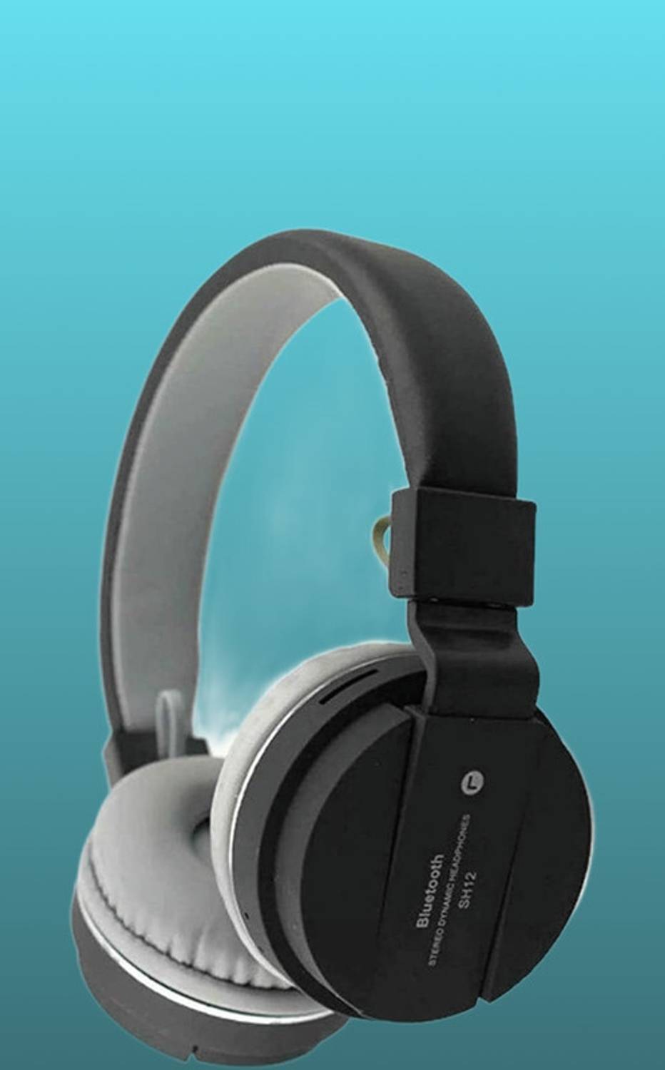 YAROH K37_SH-12 Bluetooth Over-Ear Headphones with Mic Bluetooth