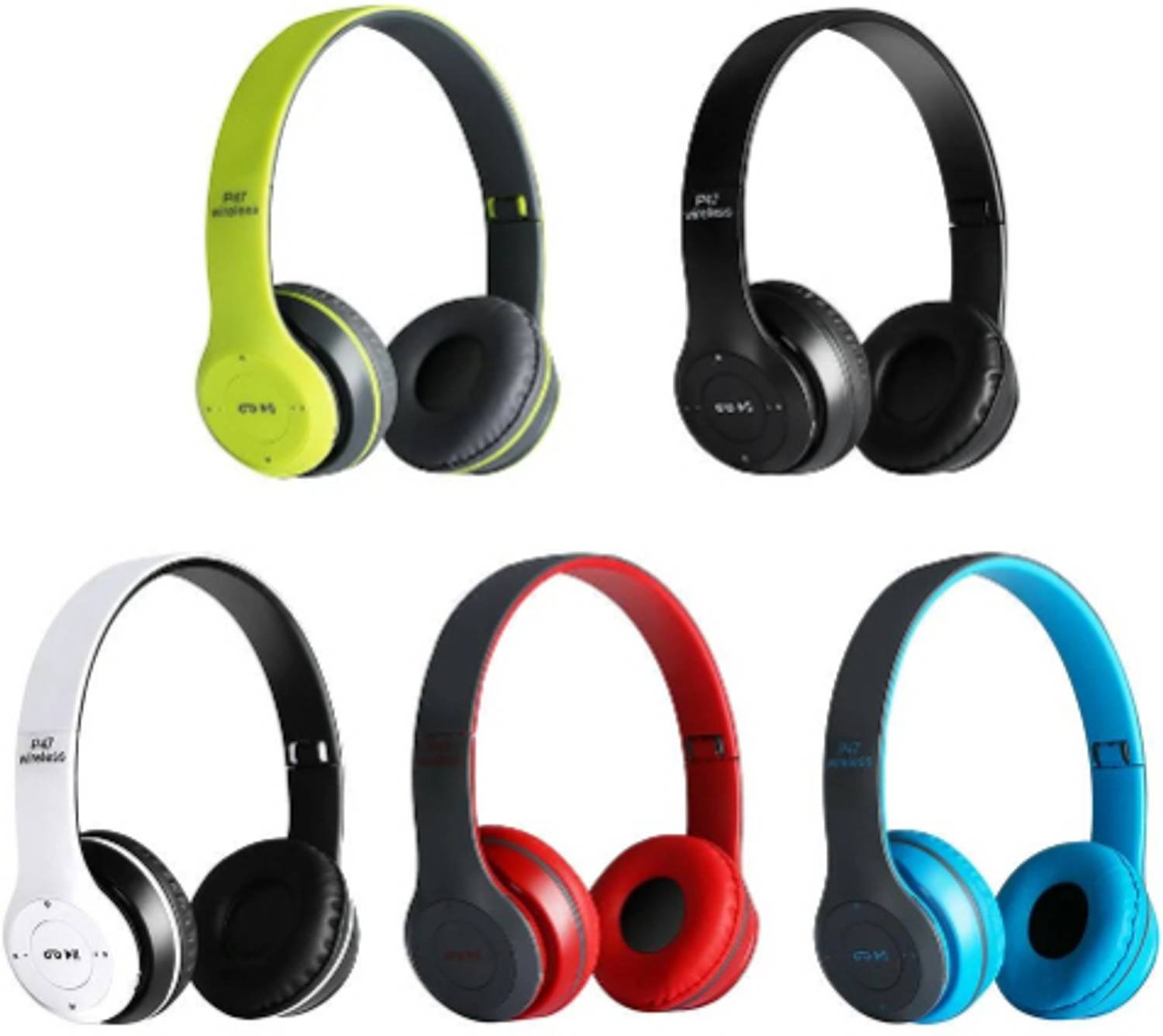 SYARA ATY_483S_P47 WIRELESS BLUETOOTH SPORTS HEADPHONE WITH MIC,STEREO,SD CARD SUPPORT Bluetooth