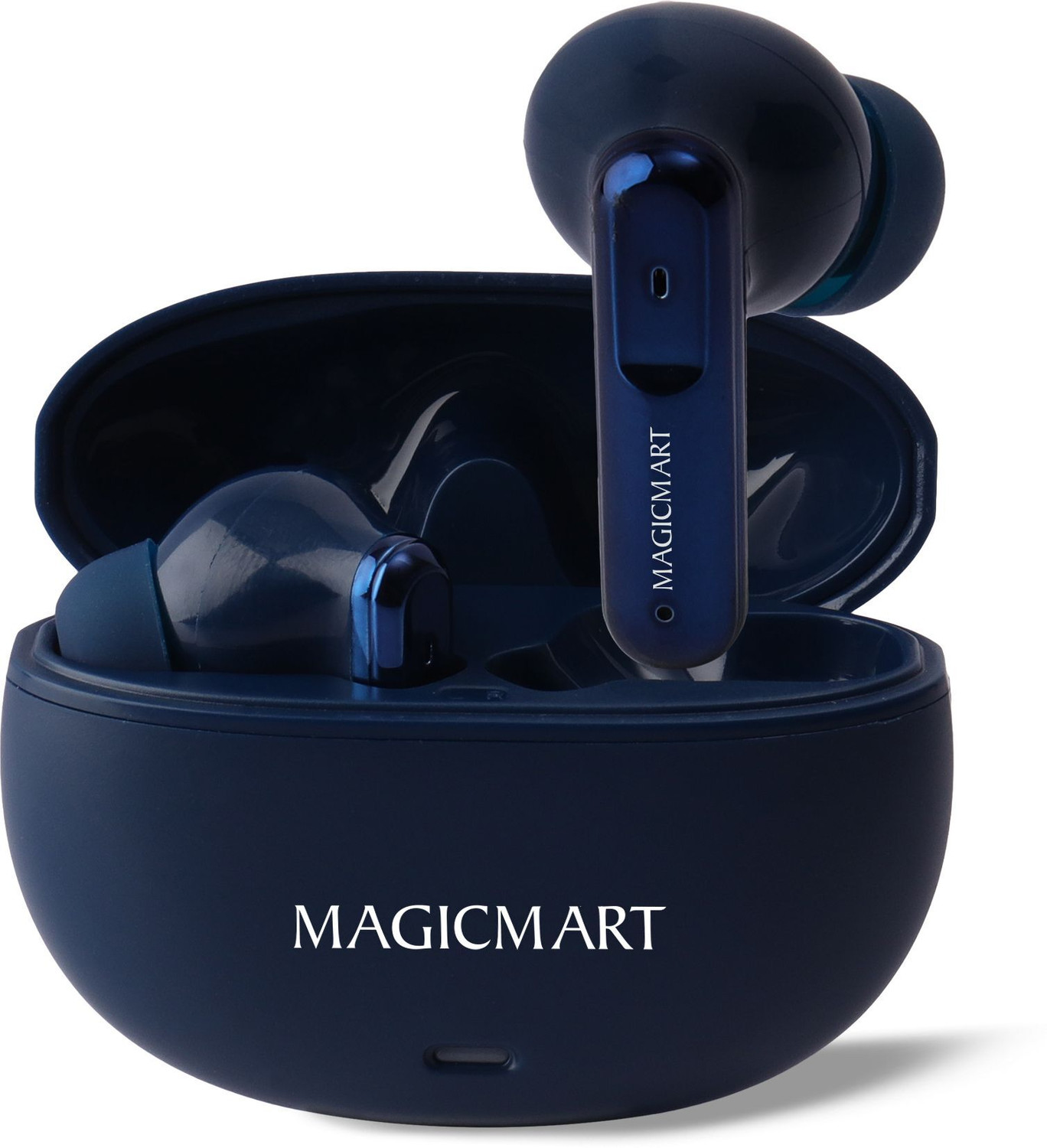 Image of MAGICMART New 151 Earbuds Hd Sound & 40hr Playtime, Dual Pairing 4 Mic ENC, Bluetooth