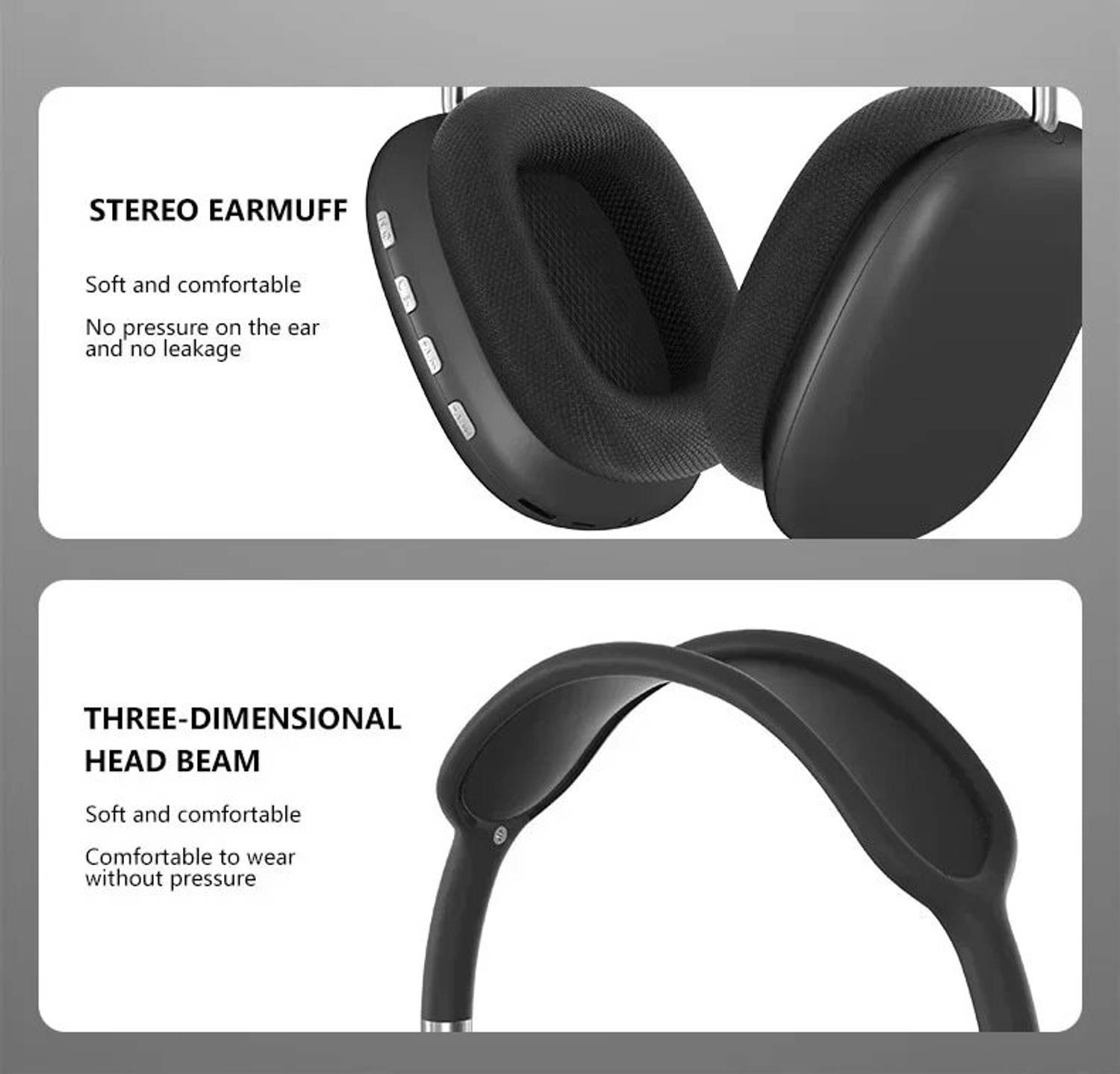 GUGGU 62v_P9 Wireless Over-Ear Bluetooth Headset - Image 3