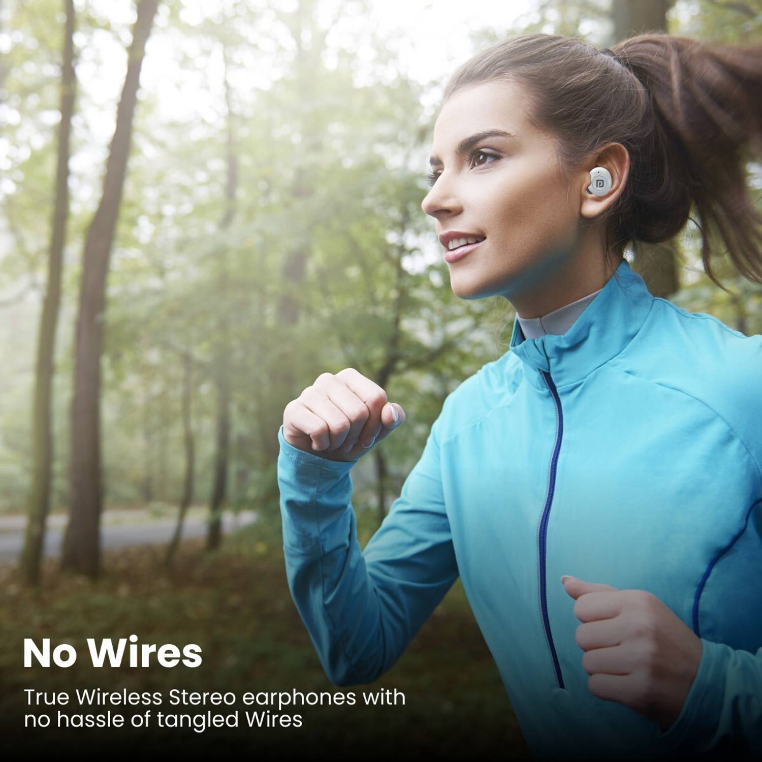 Portronics Harmonics Twins S3 Smart TWS Bluetooth Earbuds - Image 2