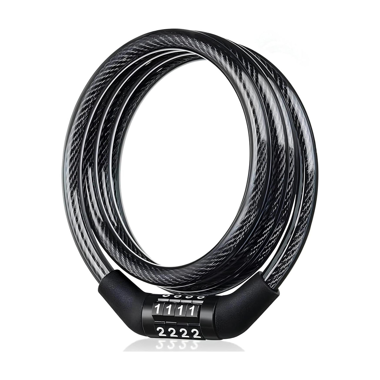 Image of XpertRider Steel Cable Lock For Helmet