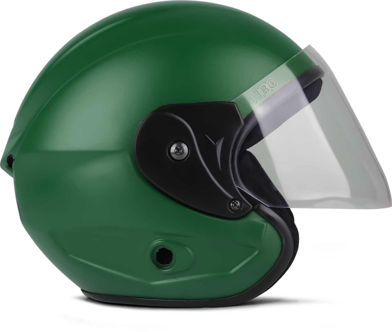 Image of urban carrier ABS Material Half Face Pc Visor, UV Scratch Resistance Motorbike Helmet