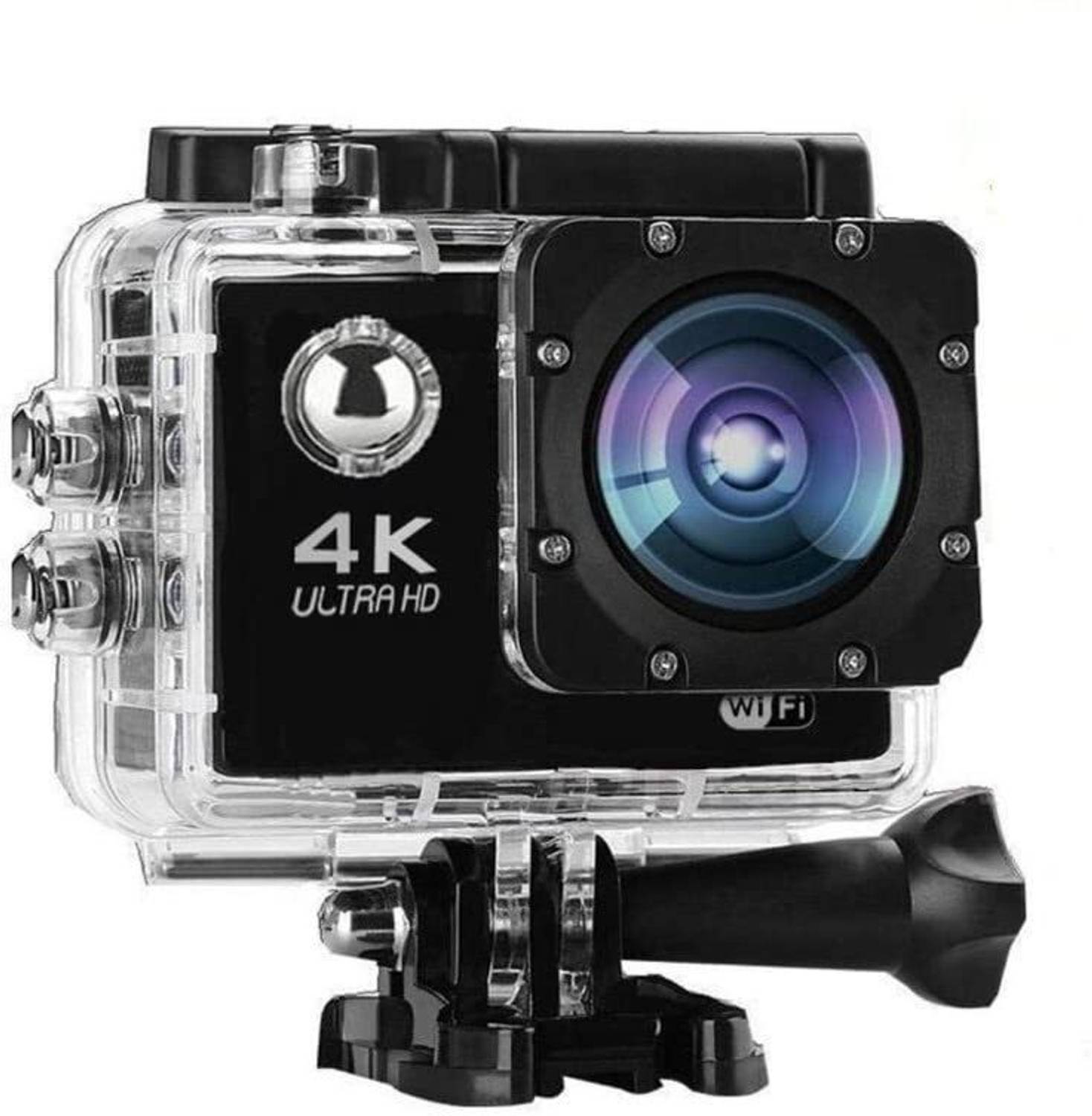 MIKO 4K 16 MP 170 Degree Wide Angle Lens 98FT Underwater Waterpro