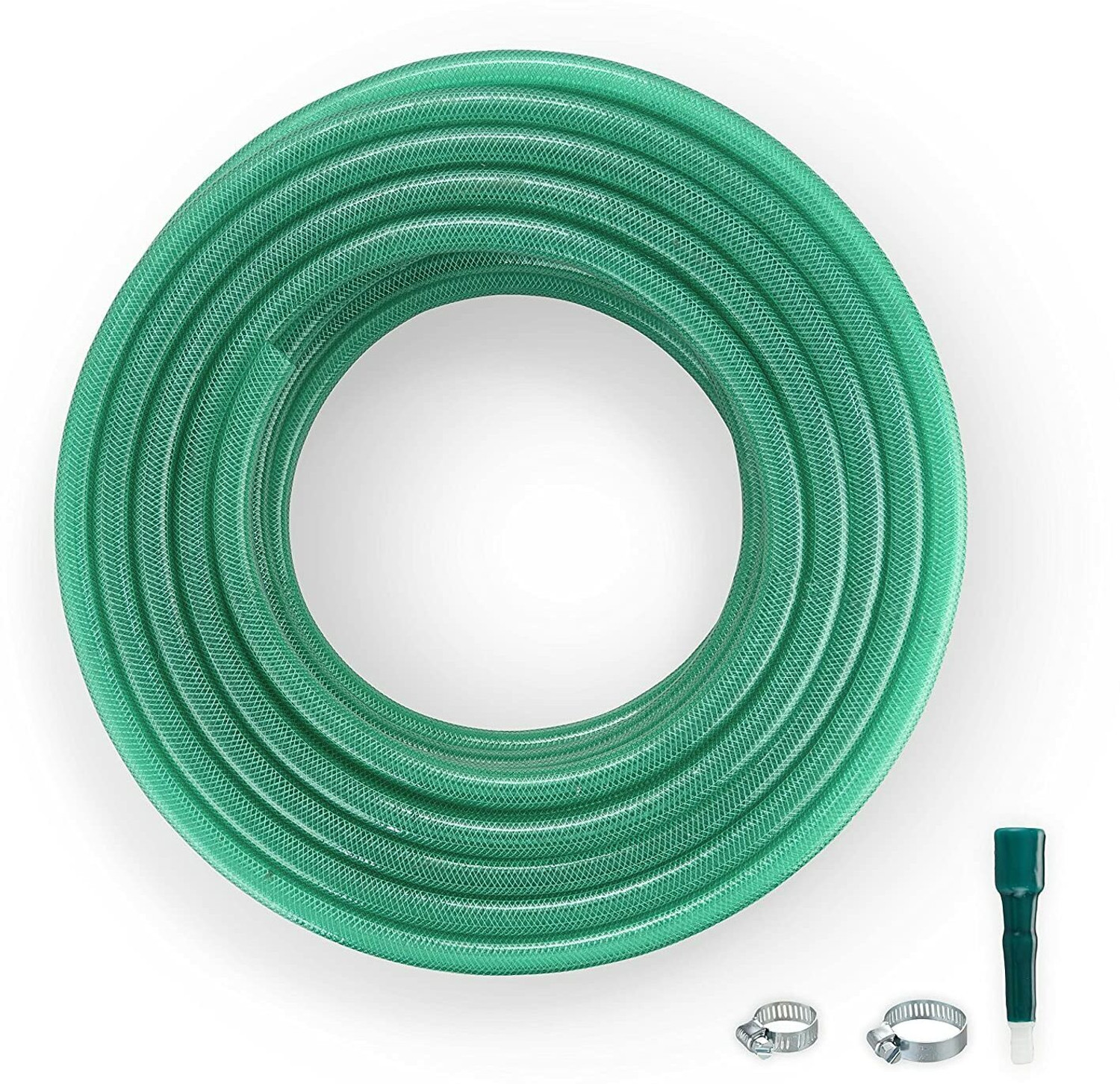 Image of AHYRA AH-15 15 Meter Garden & Car Wash Braided 3 Layered Hose Pipe SUITABLE FOR MULTIPURPOSE Hose Pipe