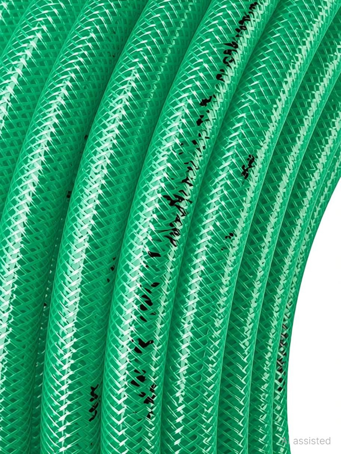 Image of AHYRA AH-15 15 Meter Garden & Car Wash Braided 3 Layered Hose Pipe SUITABLE FOR MULTIPURPOSE Hose Pipe