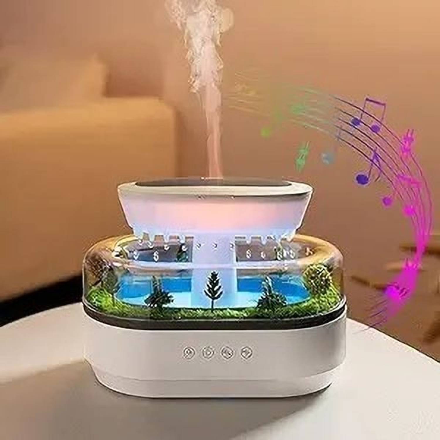 Sinolink Raindrop Aroma Humidifier Portable Room Air Purifier (Of