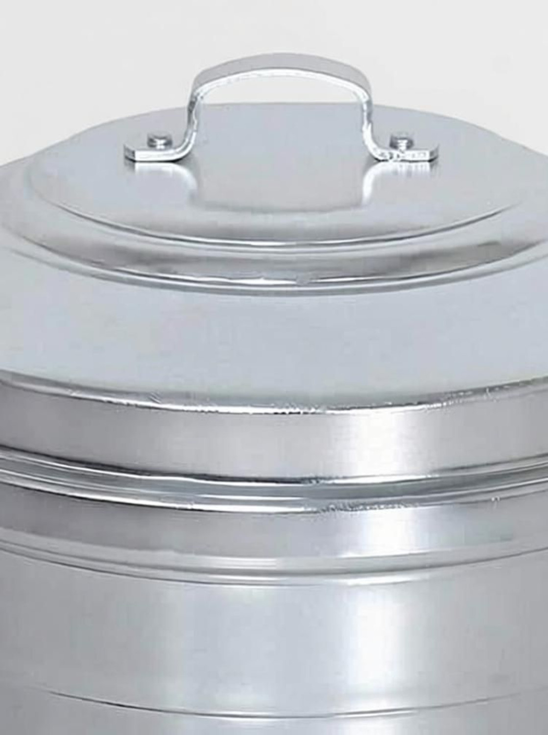 Image of Q8 Twinkle Aluminium Idli / Idiyappam Maker-Steamer-Cooker (Hard-Anodized Aluminum). Induction Idli Maker (2 Plates, 12 Idlis )