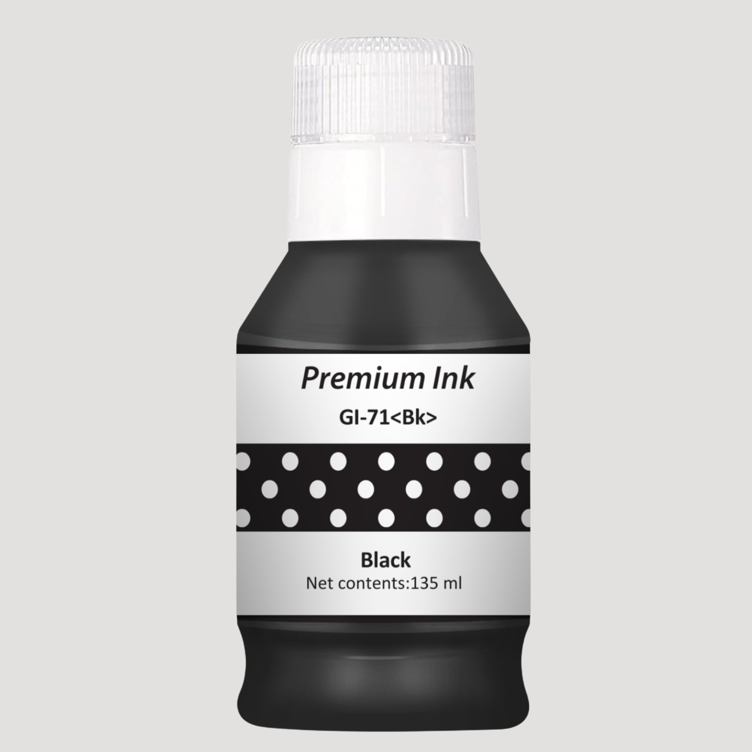 Image of Needle GI71 for CN Pixma G1020 G2020 G3020 G2060 G3060 G1737 G2770 Printer 135ml each Black Ink Bottle