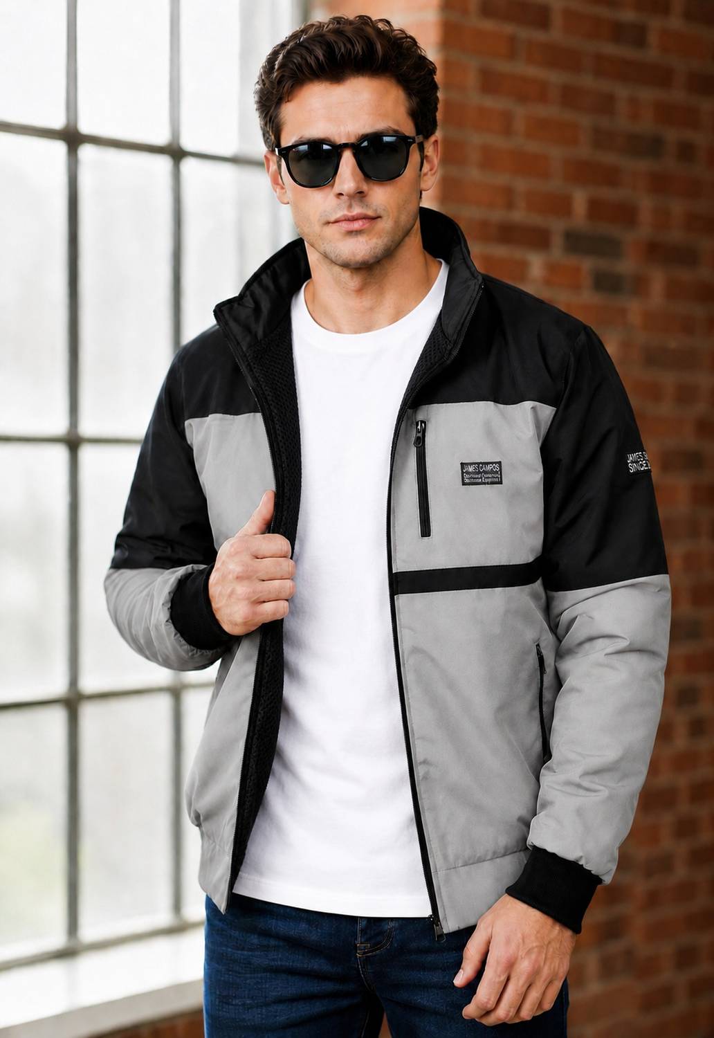 PLATINUMCARTZ Russian Colorblock Men Wind Cheater - Image 5