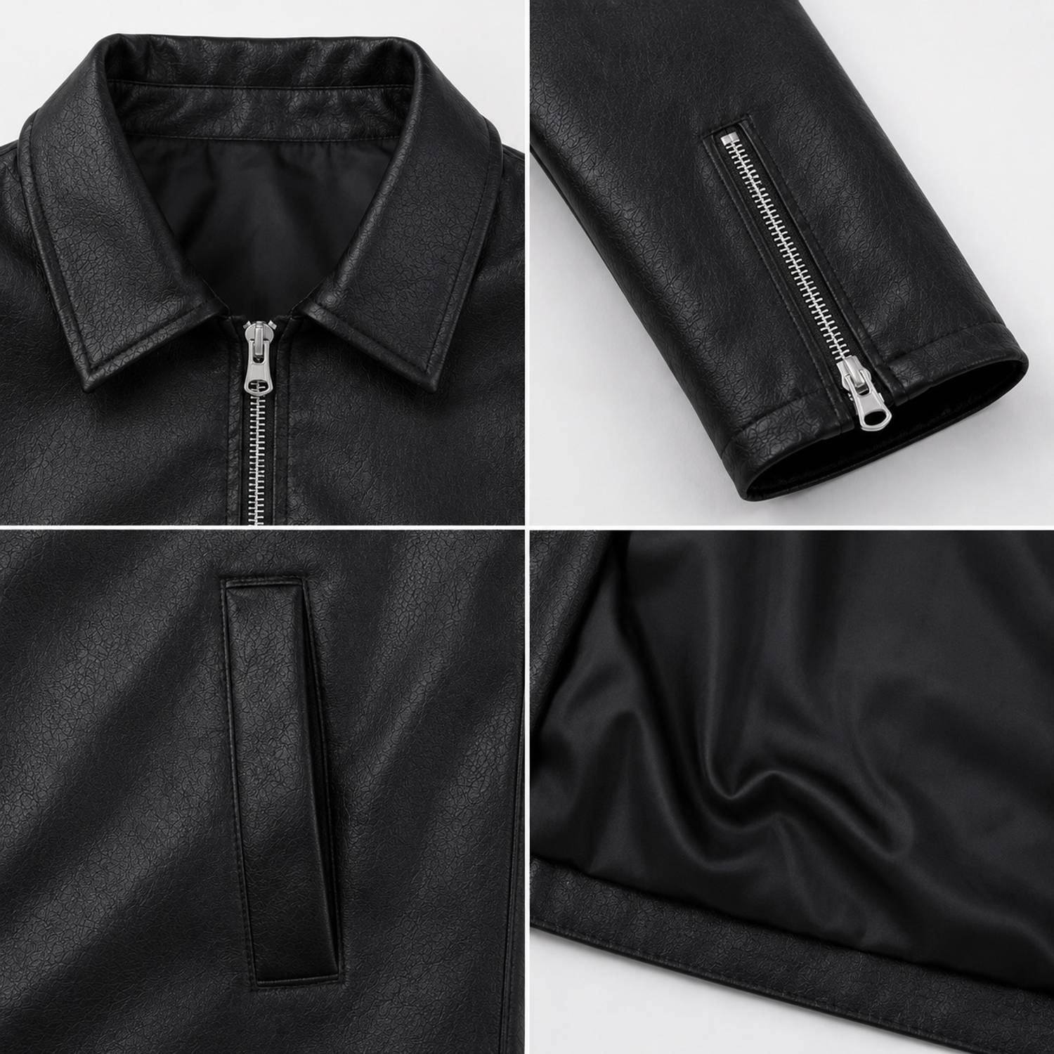 Azy Fabrics Full Sleeve Solid Men Jacket - Image 4