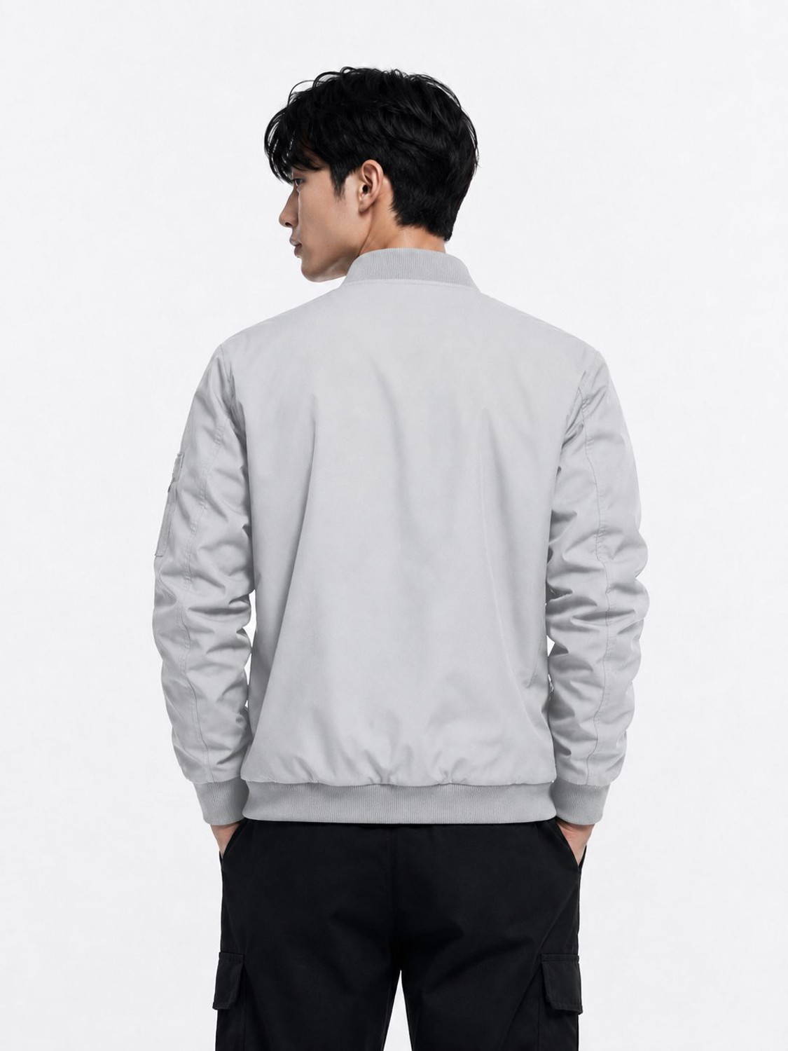 Image of Money man Full Sleeve Colorblock Men Jacket