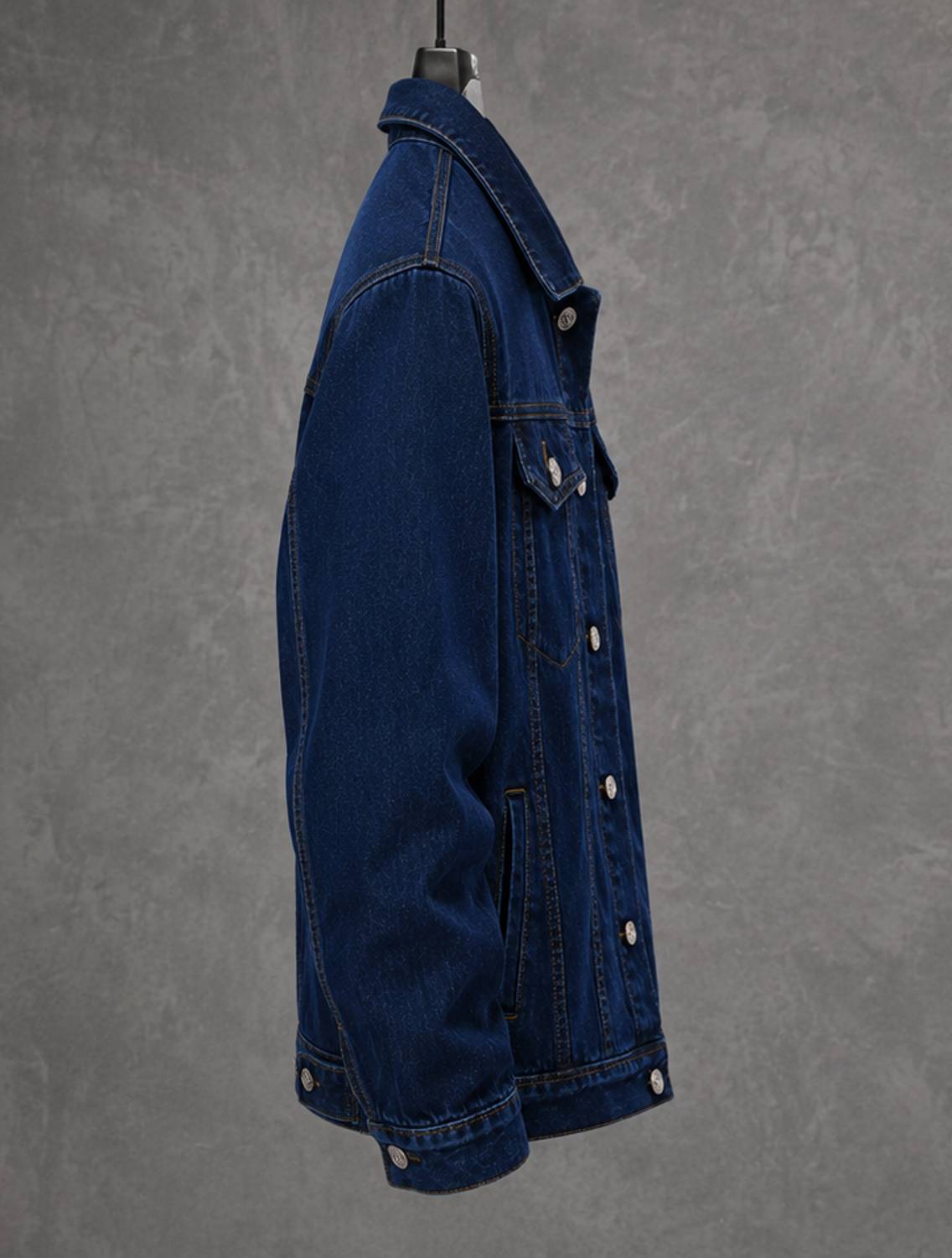 METRONAUT Men Blue Denim Jacket - Image 3