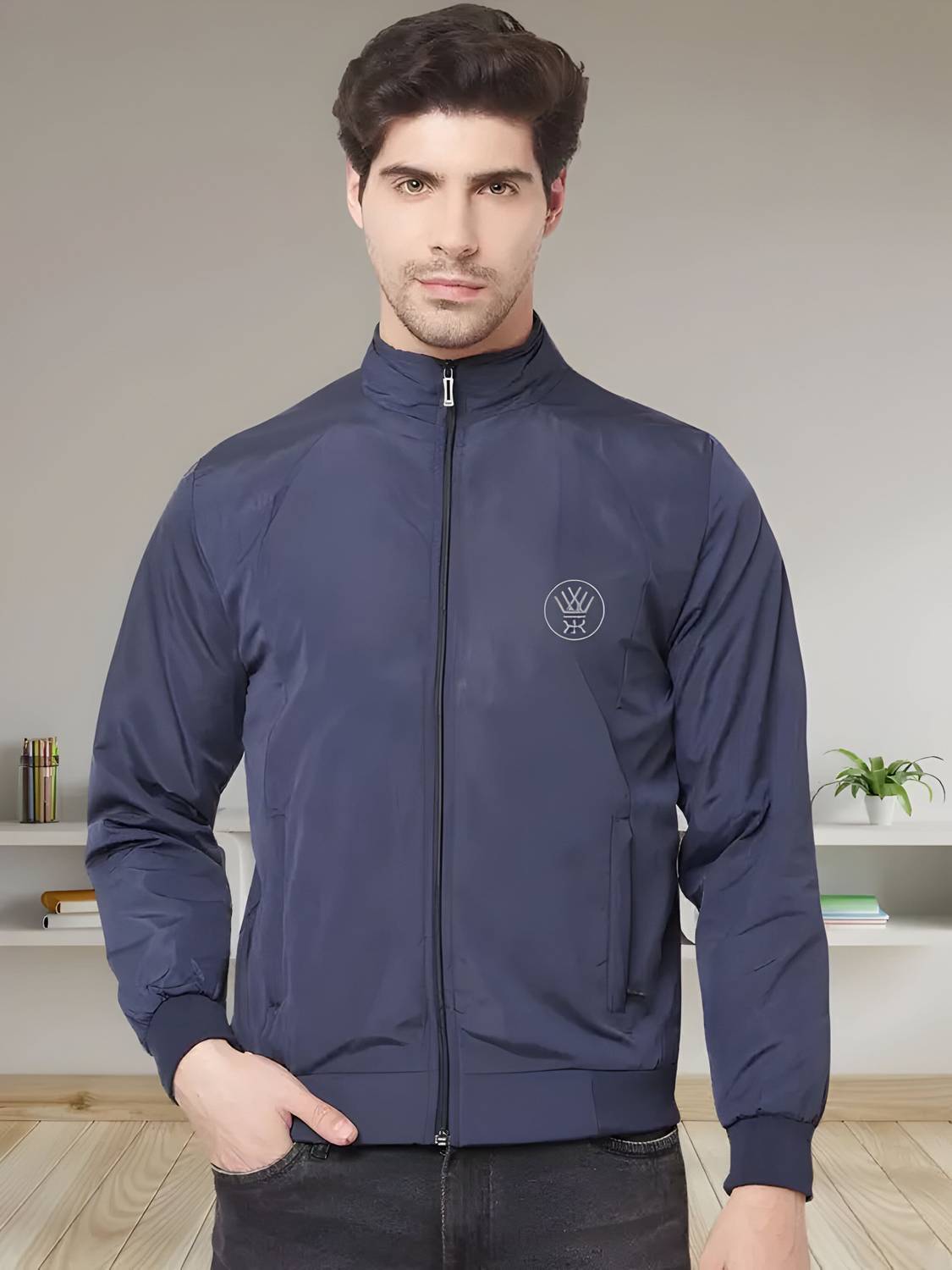 BRIGHT KRAFT Full Sleeve Solid Men Jacket - Buy BRIGHT KRAFT Full