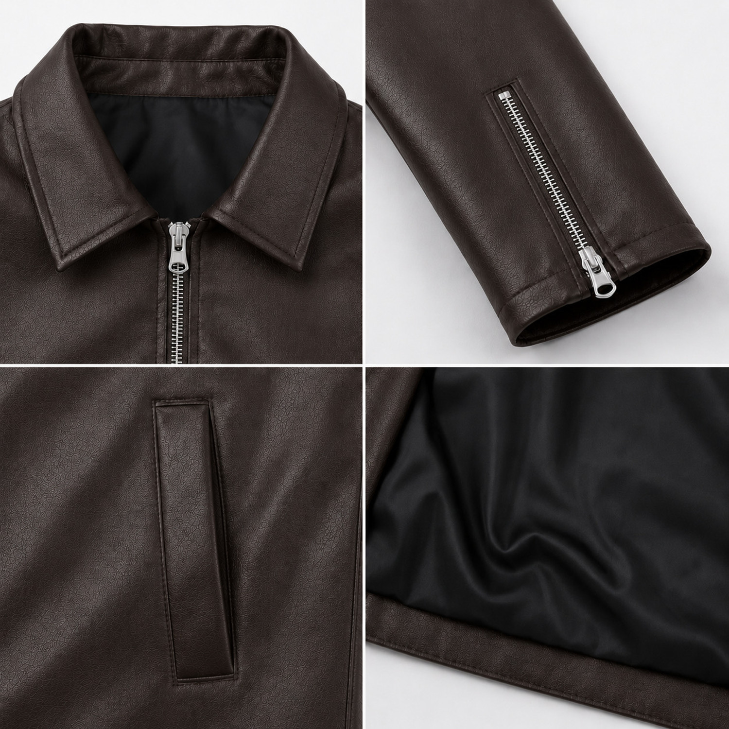 Image of Azy Fabrics Full Sleeve Solid Men Jacket