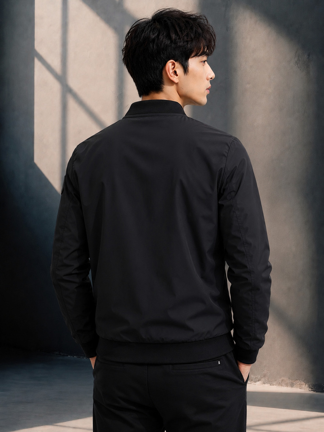 Image of Azy Fabrics Full Sleeve Printed Men Jacket