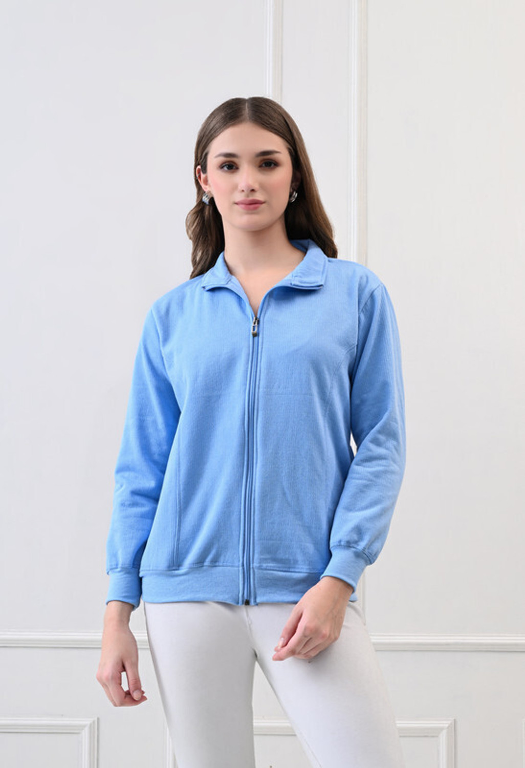 Image of HypeThread Full Sleeve Solid Women Jacket