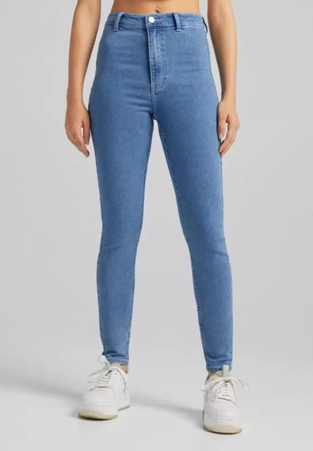 Image of Herway Skinny Women Light Blue Jeans