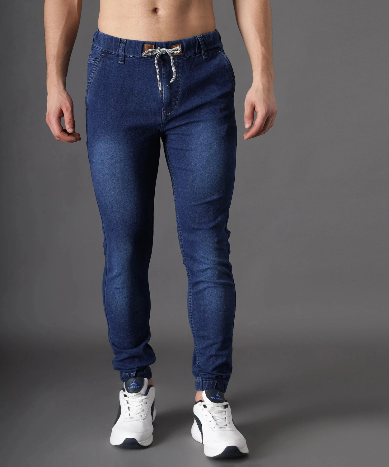 Image of ZAYSH Jogger Fit Men Blue Jeans