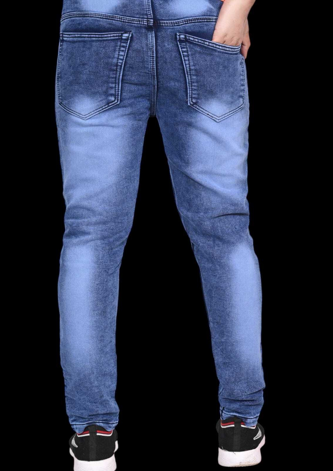 Image of joyguru fashion Slim Men Blue Jeans