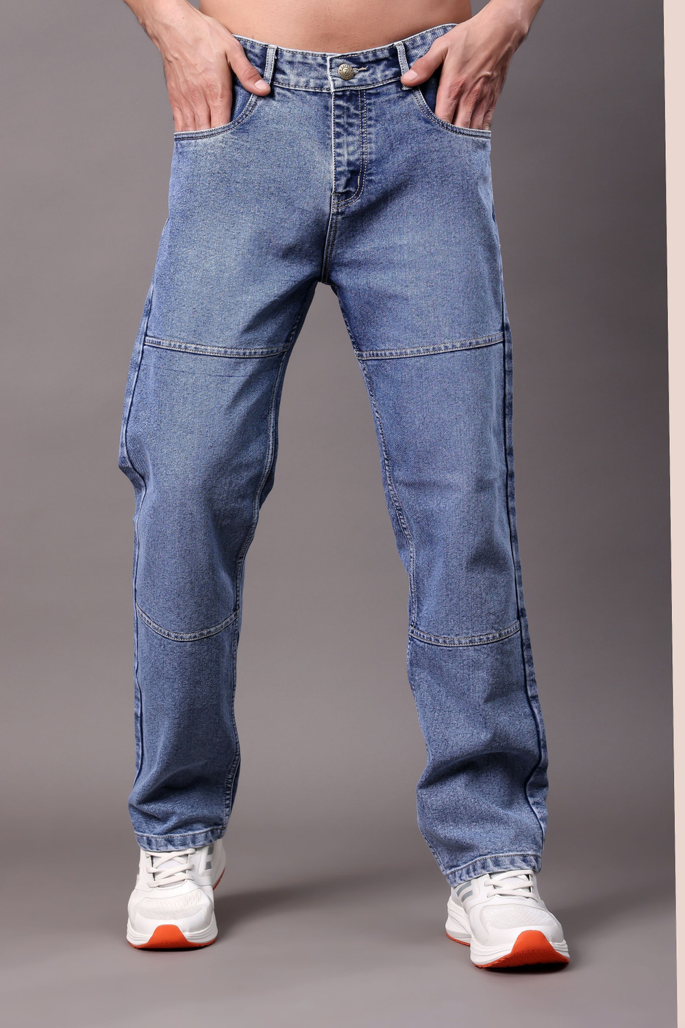 Image of ZAYSH Regular Men Blue Jeans