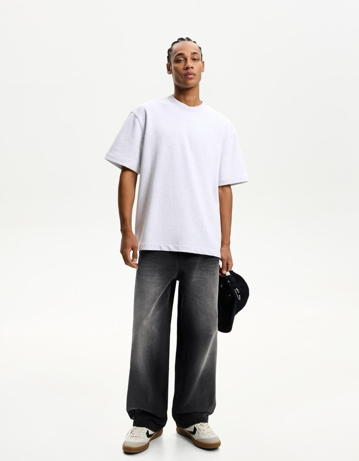 Image of 9XDenims Baggy Fit Men Black Jeans