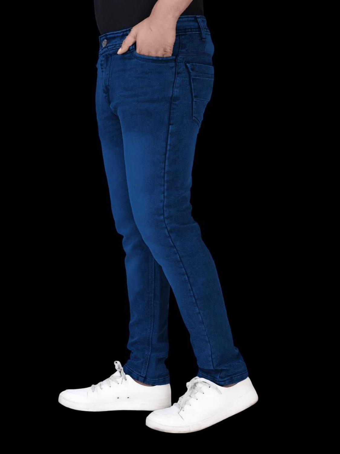 Image of joyguru fashion Slim Men Blue Jeans