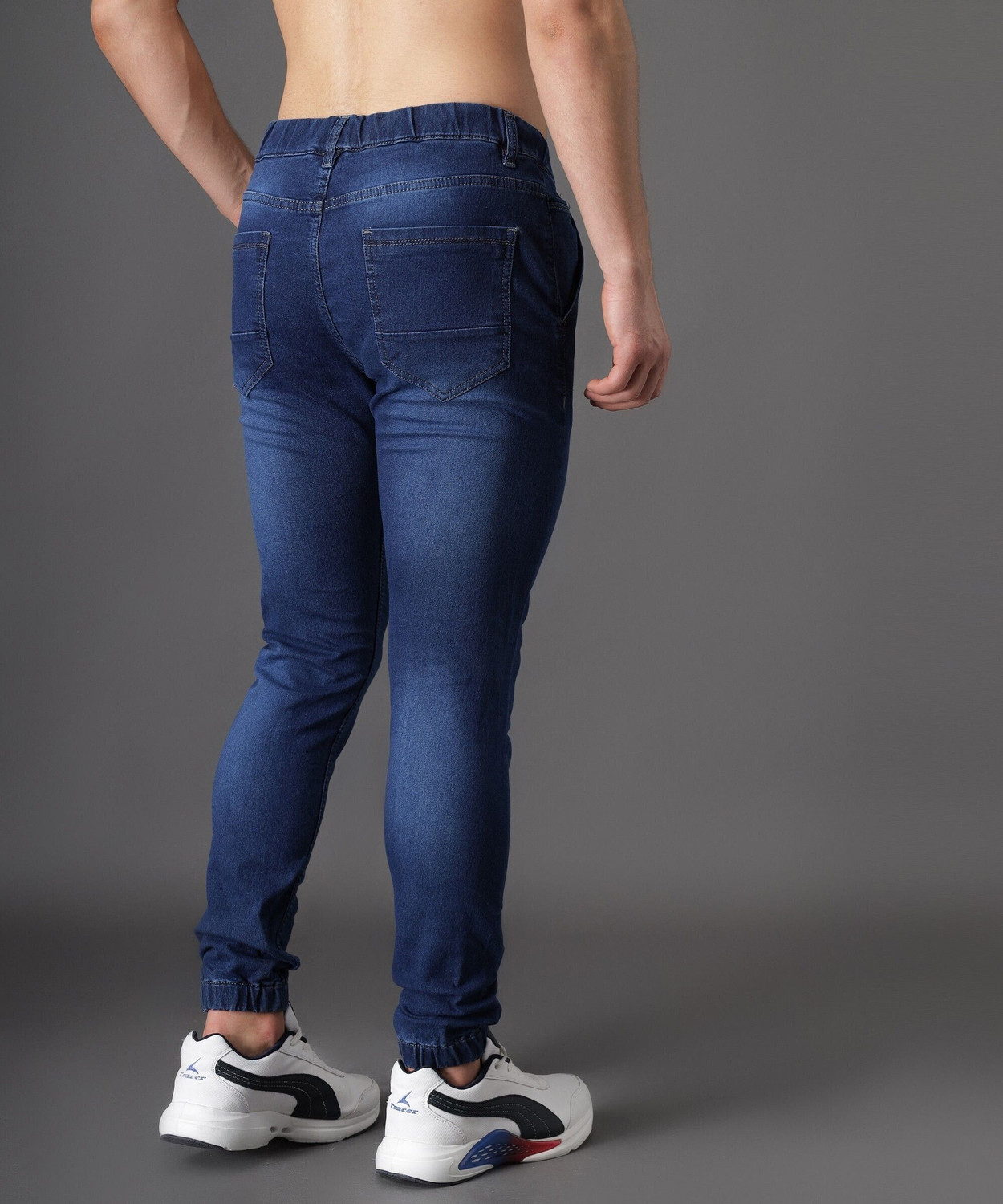 Image of ZAYSH Jogger Fit Men Blue Jeans