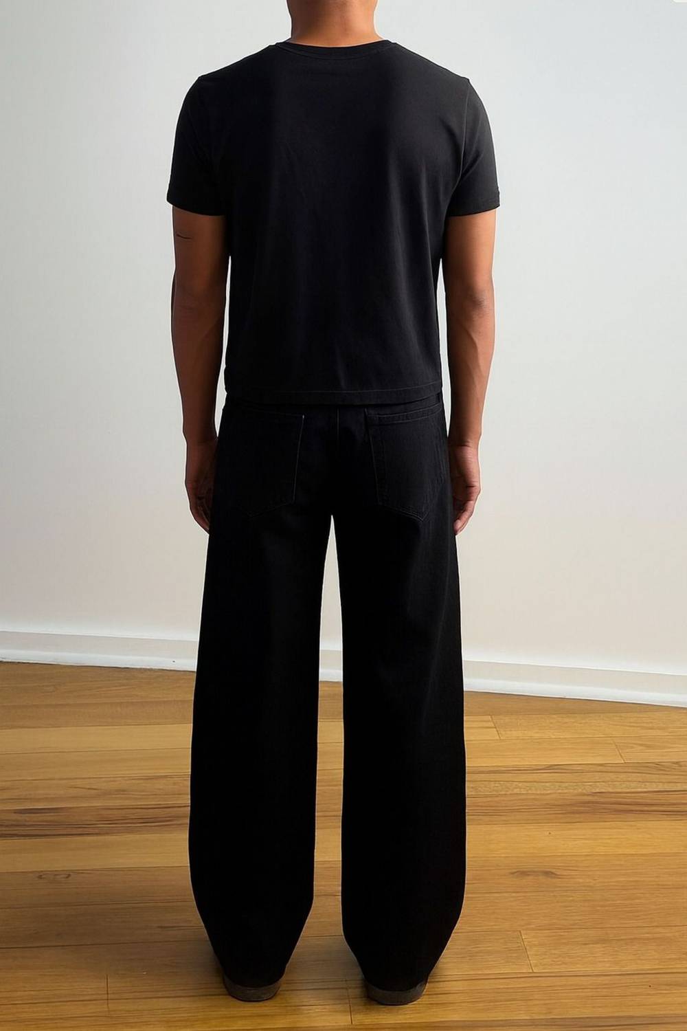 KLAVORA Loose Fit Men Black Jeans - Image 2