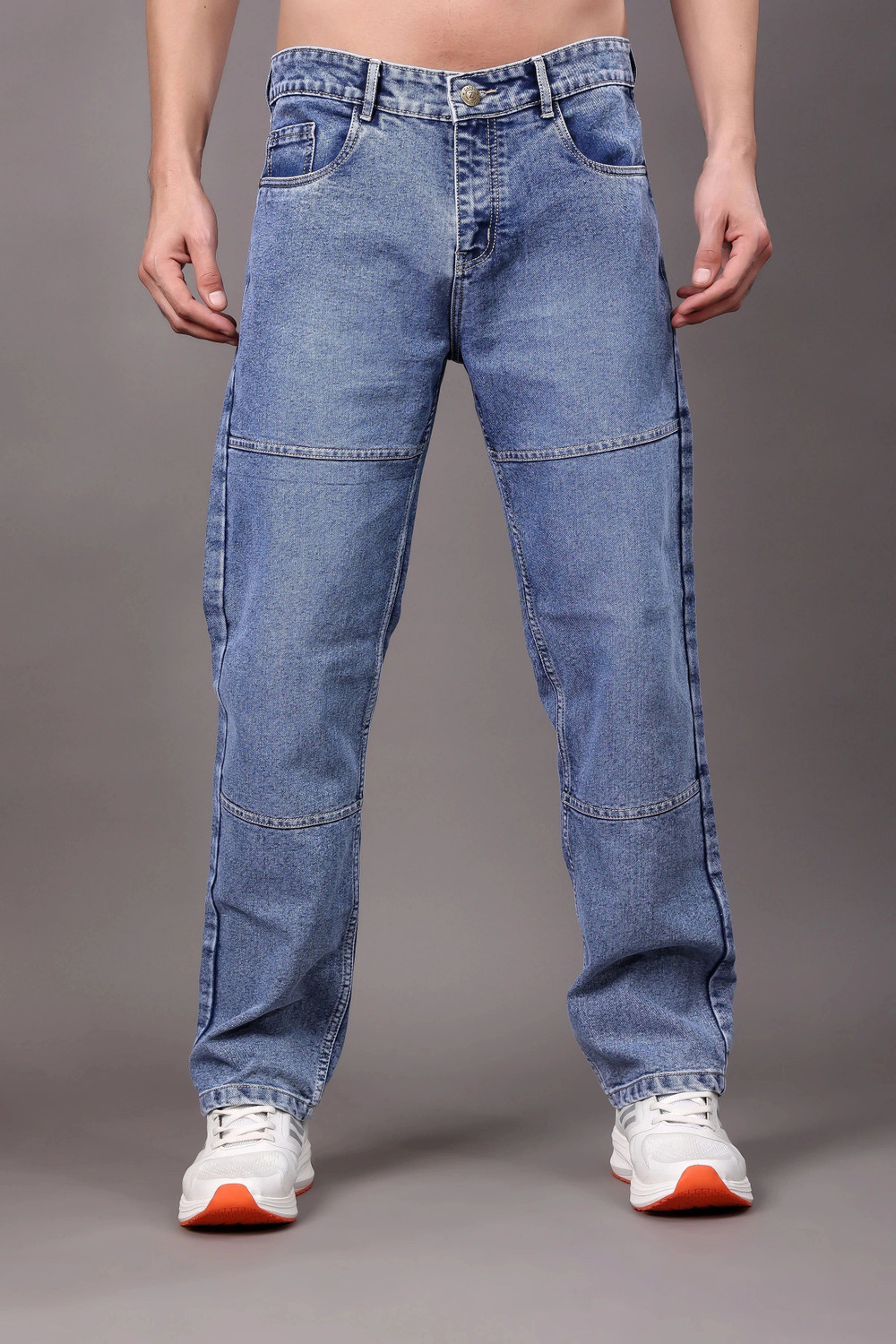 Image of ZAYSH Regular Men Blue Jeans