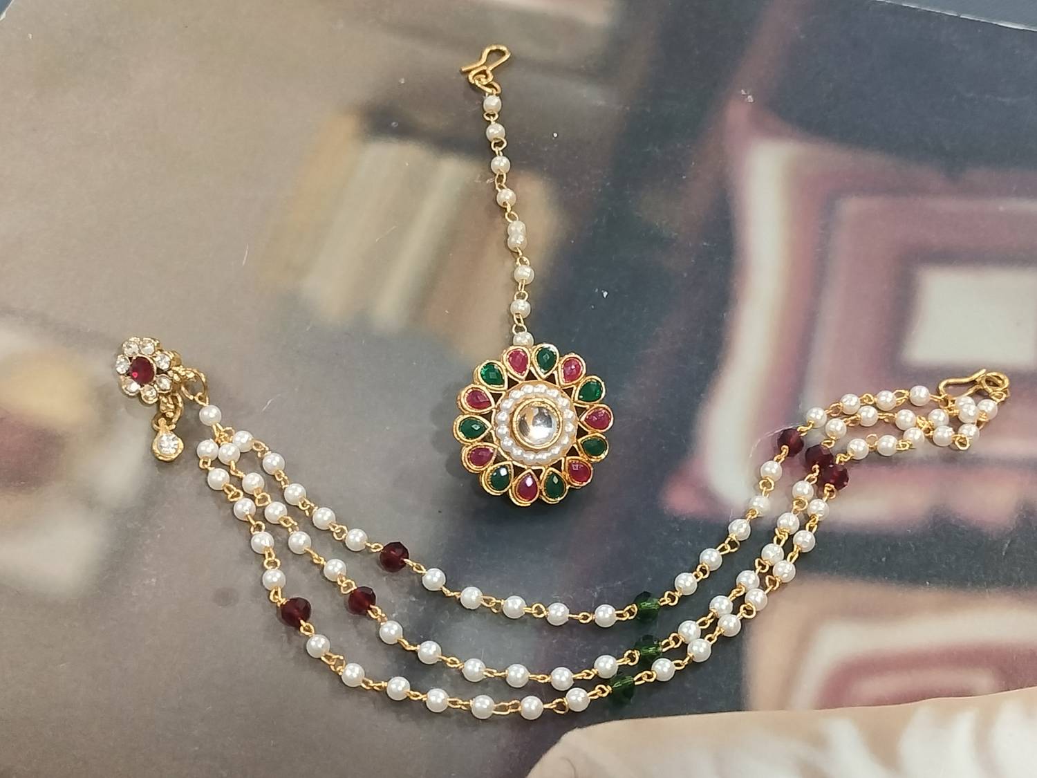 Charming treasures Alloy Gold-plated Multicolor Jewellery Set