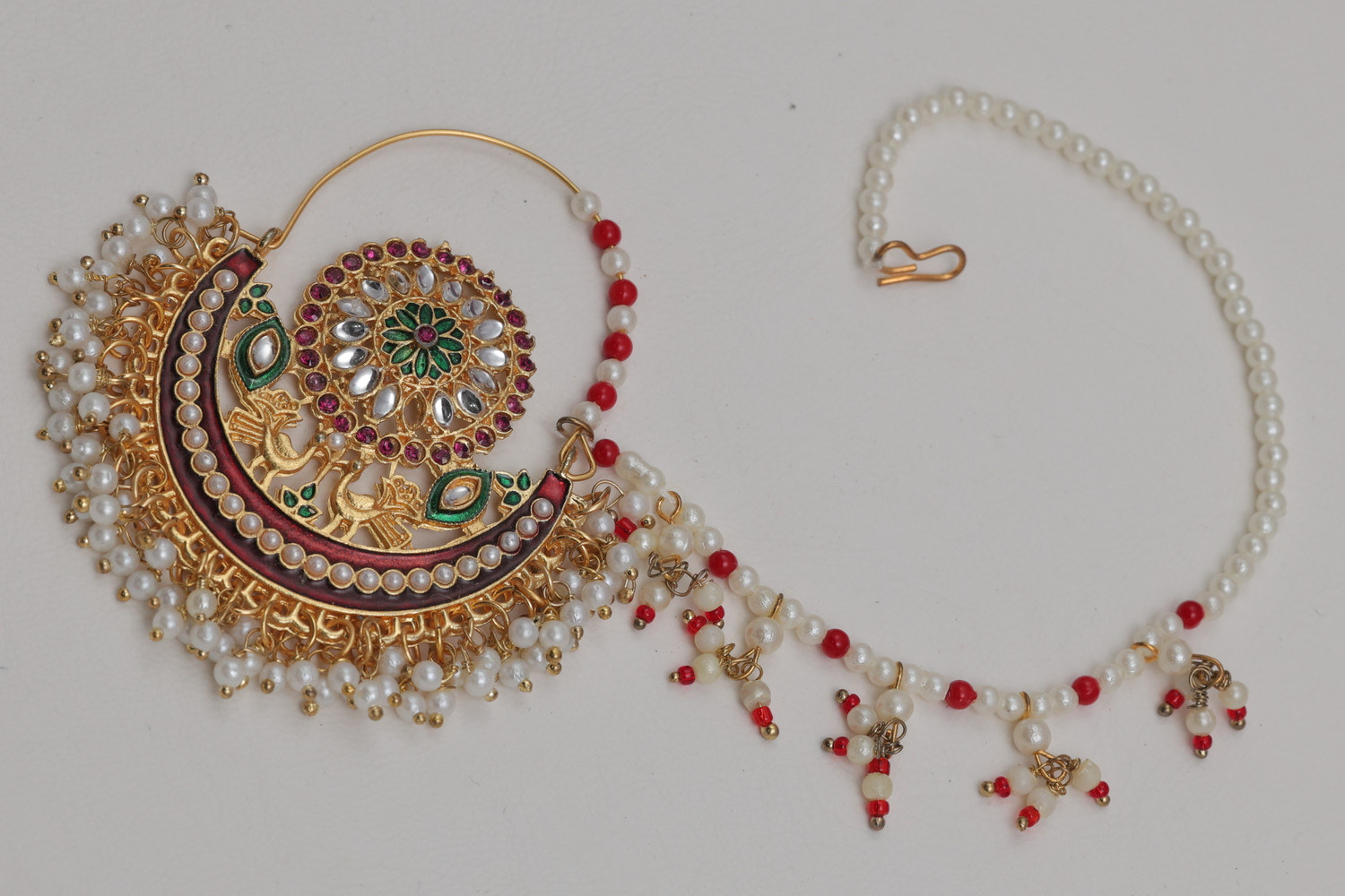 Image of VISITART JEWELLERY Alloy Gold-plated Multicolor Jewel Set (Pack of 9)