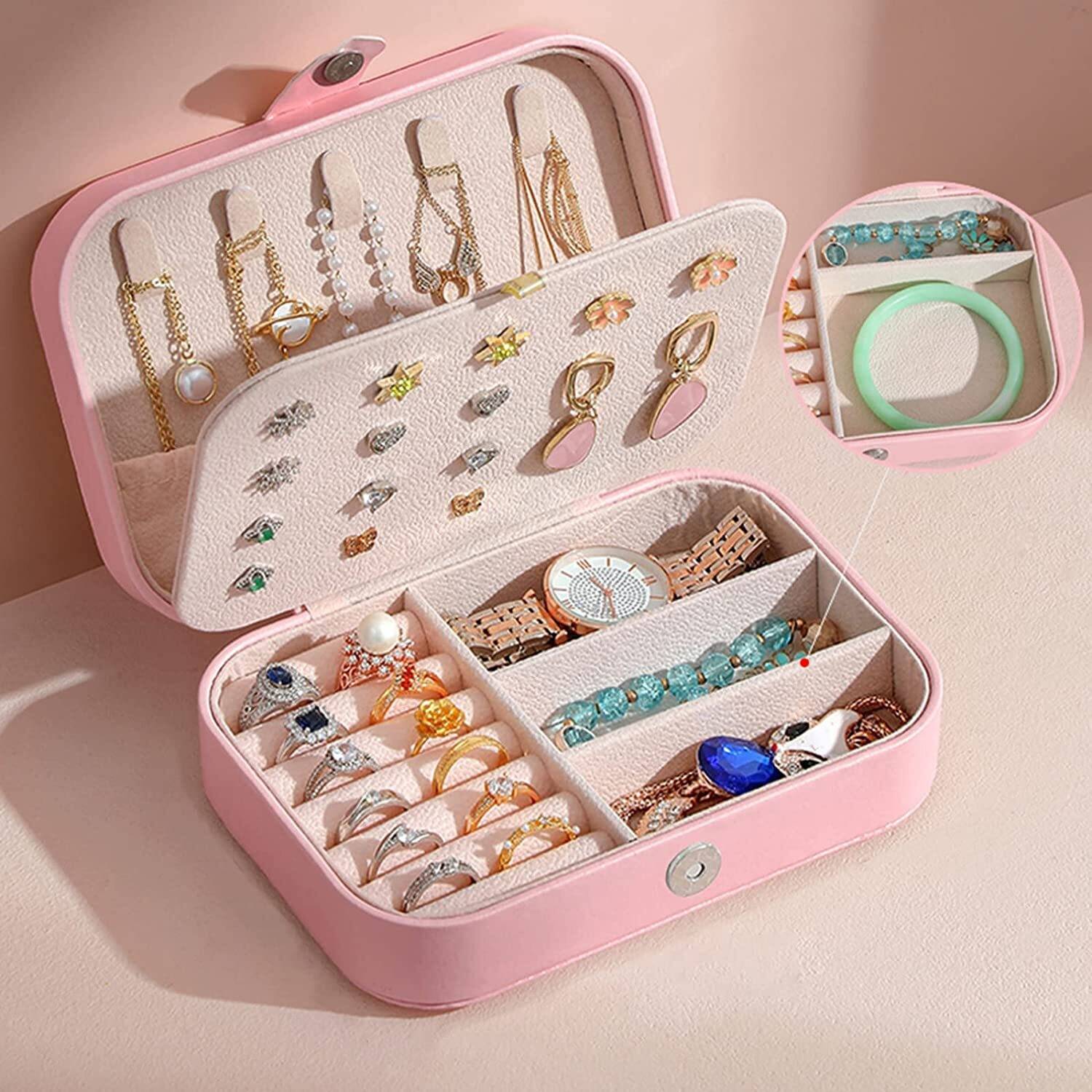 arther Jewelry box for women | Gold ornaments & accessories storage box Jewellery Vanity Box