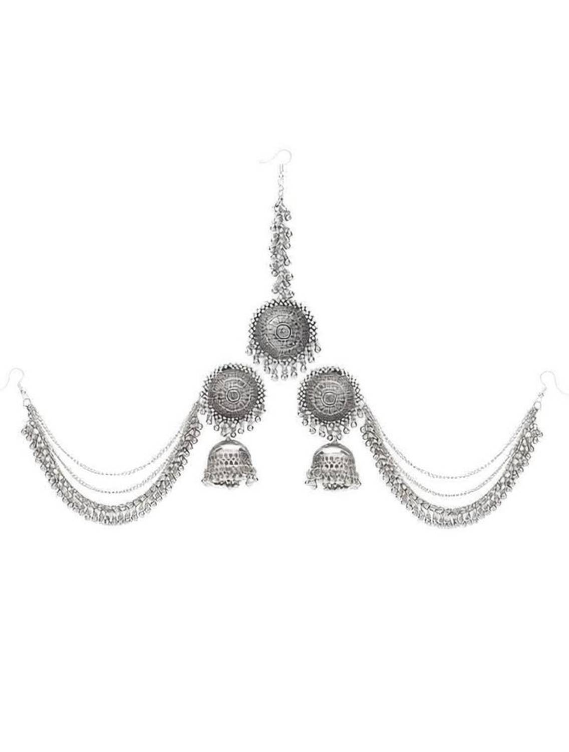 BSINT Alloy Silver Jewellery Set
