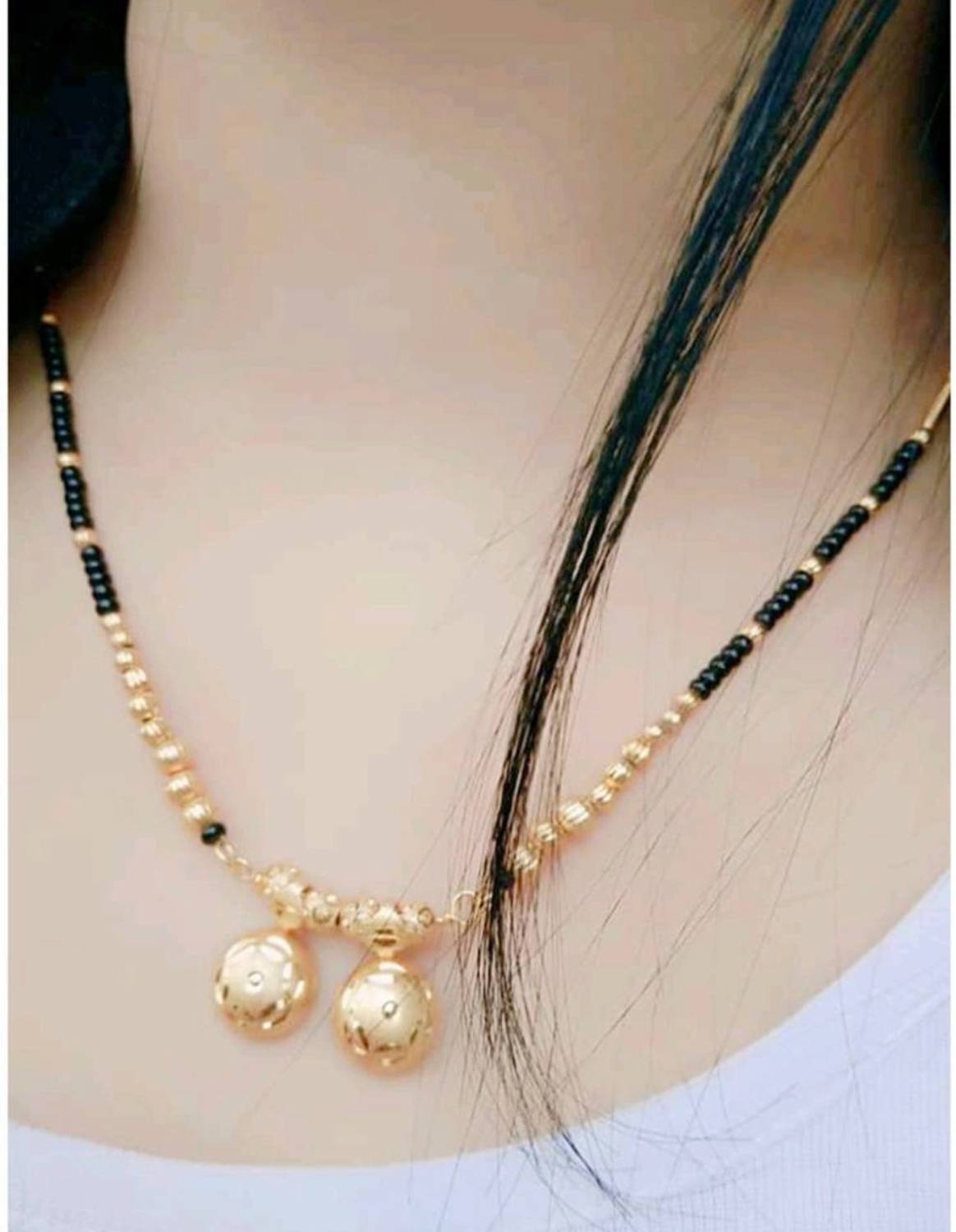 bhanu diam Copper Mangalsutra