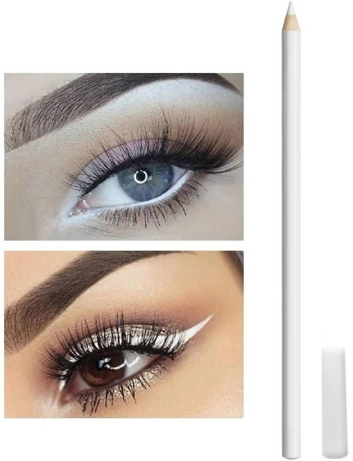 Amaryllis MATTE KAJAL WHITE COLOR LONG LASTING FORMULA