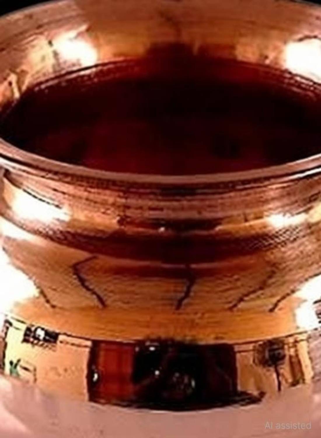 ANKUR ANKUR SHOPPING CART COPPER PUJA LOTA Copper Kalash