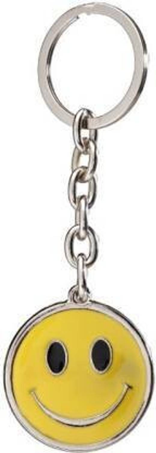 ABEL STYLISH METAL SMILEY KEY CHAIN/ HAPPINESS FETCHER (1 OC.) Key Chain