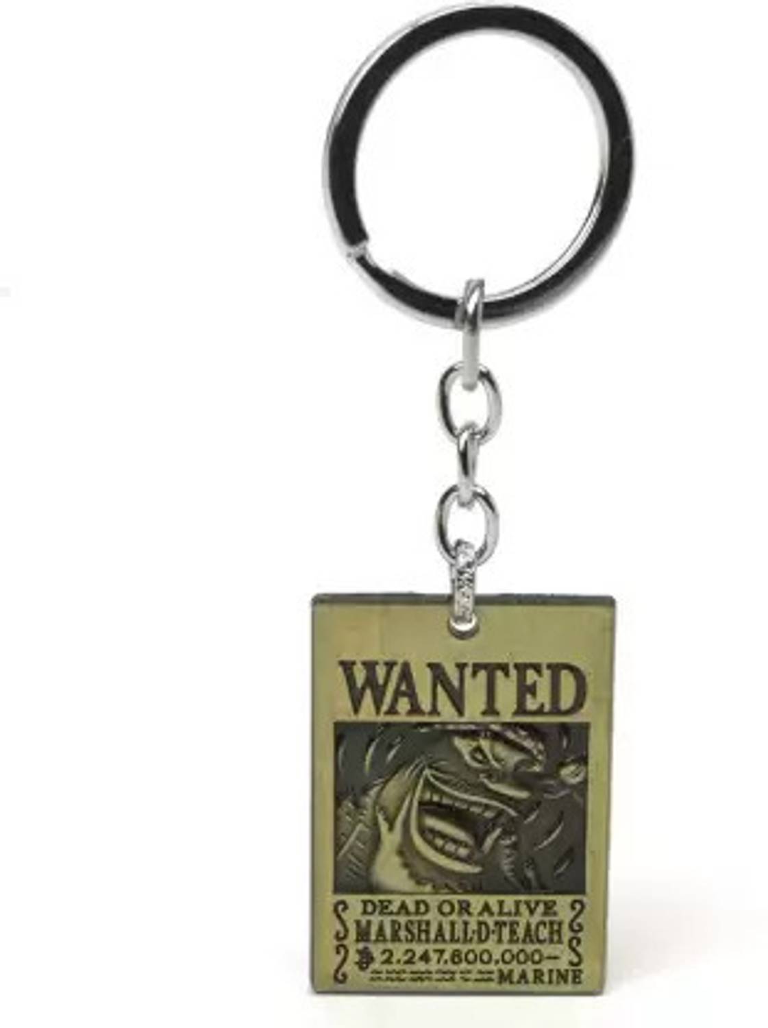 OHZEN One Piece Wanted Metal Keychain - Image 4