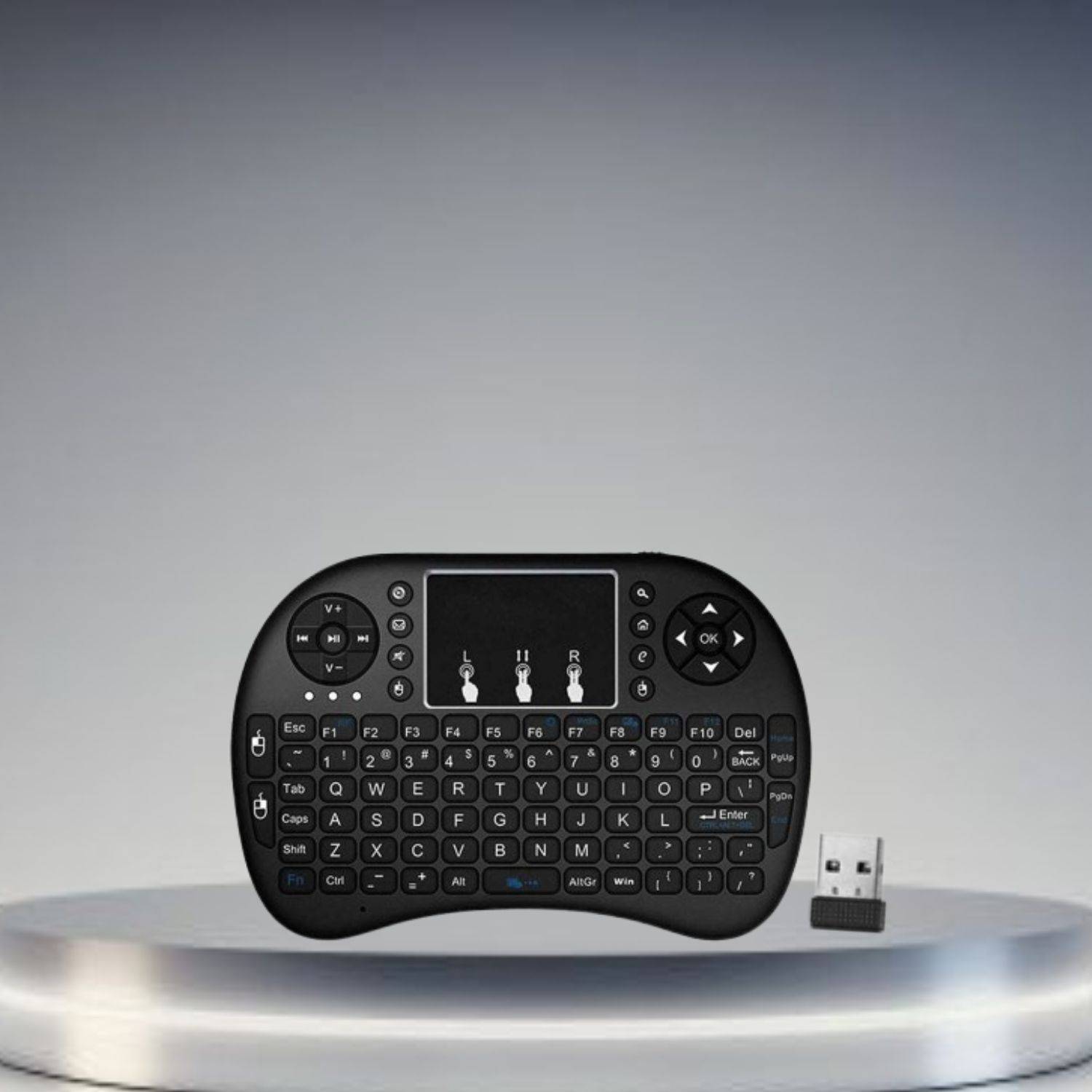 Clairbell Bluetooth (Wireless Keyboard) USB Rechargeable Keyboard